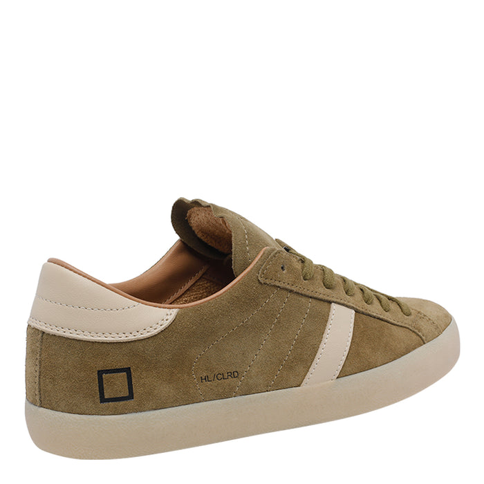 D.A.T.E. Sneakers Green Suede Leather/rubber Sole