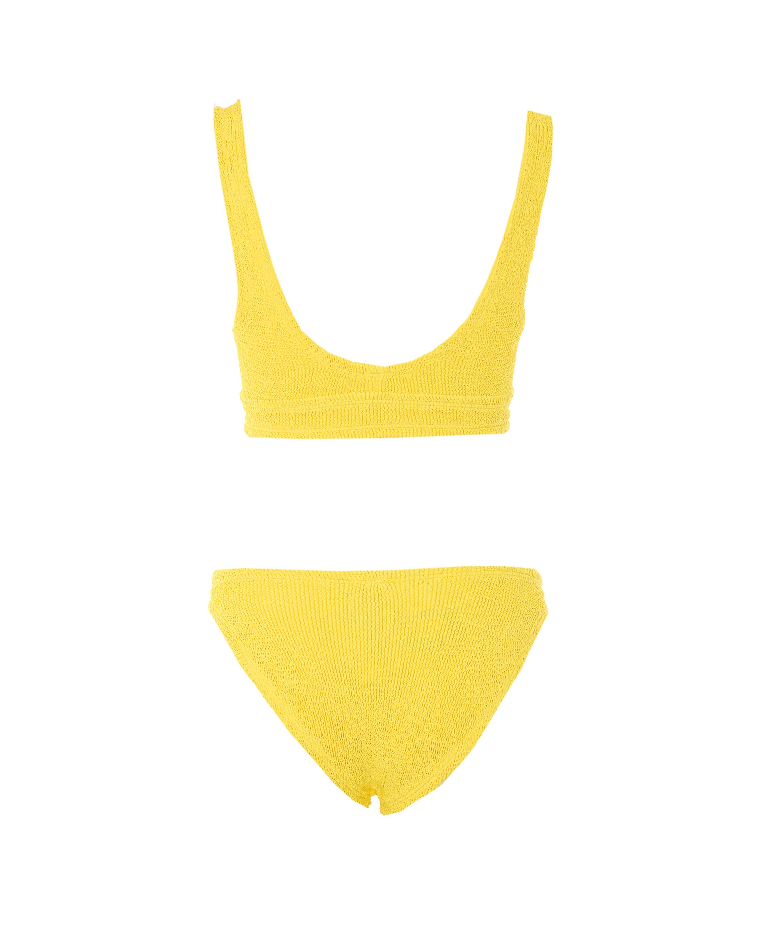 HUNZA G LONDON Sea clothing Yellow Polyamide