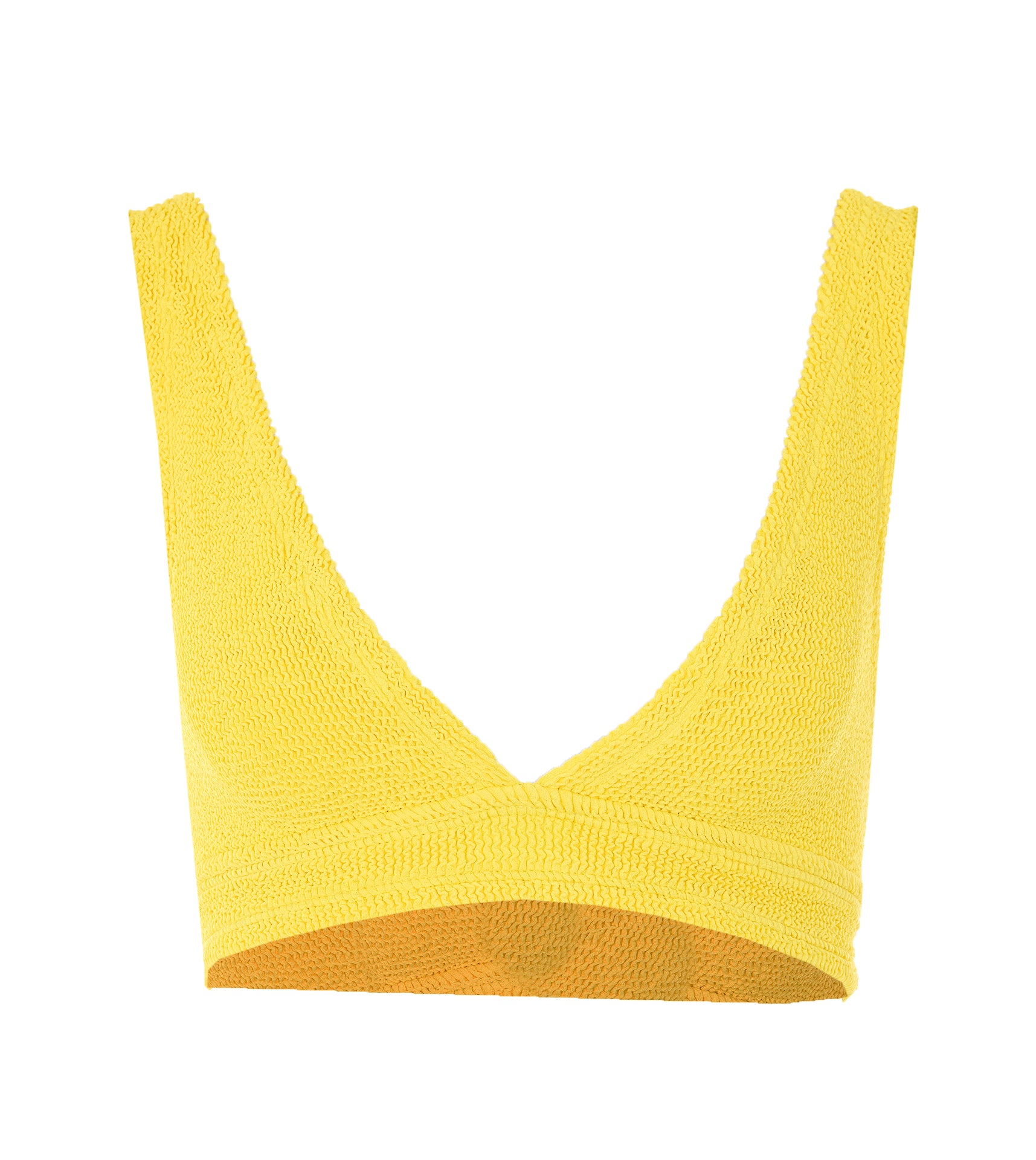 HUNZA G LONDON Sea clothing Yellow Polyamide