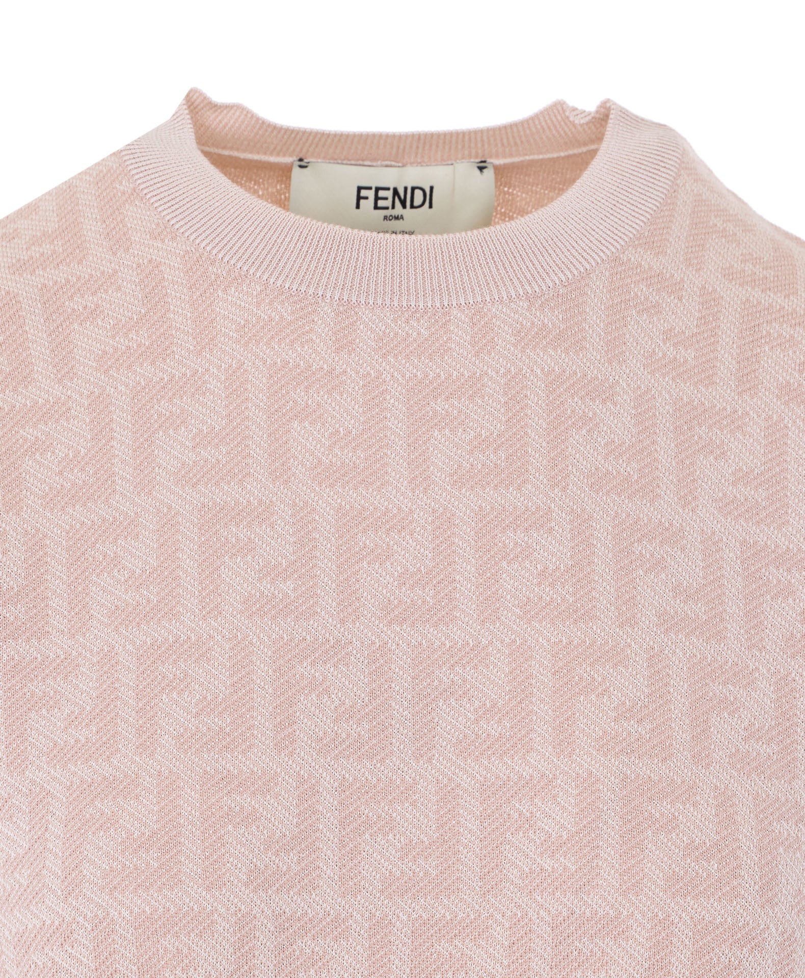Fendi Sweaters Beige Wool