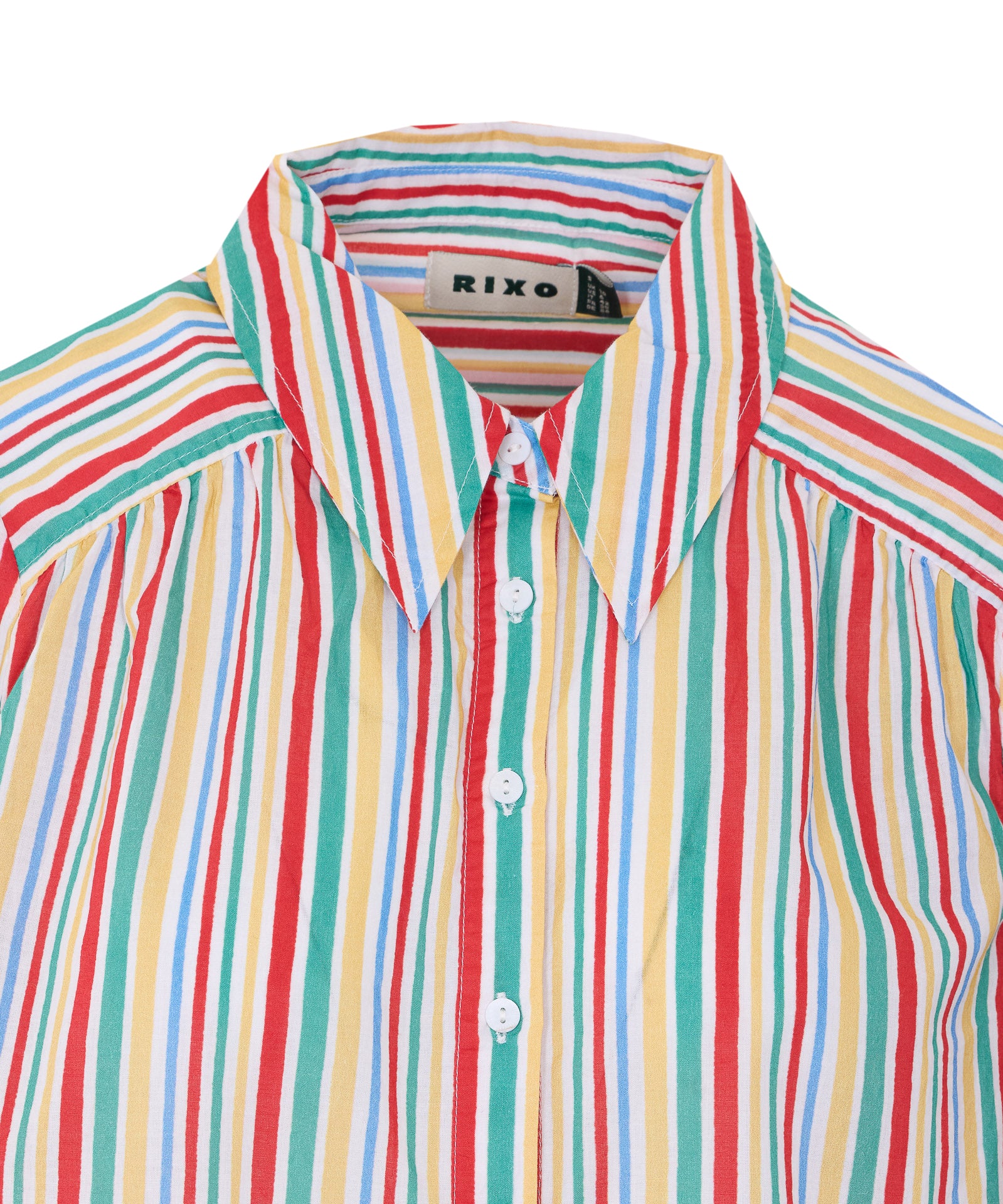 Rixo Top MultiColour Cotton