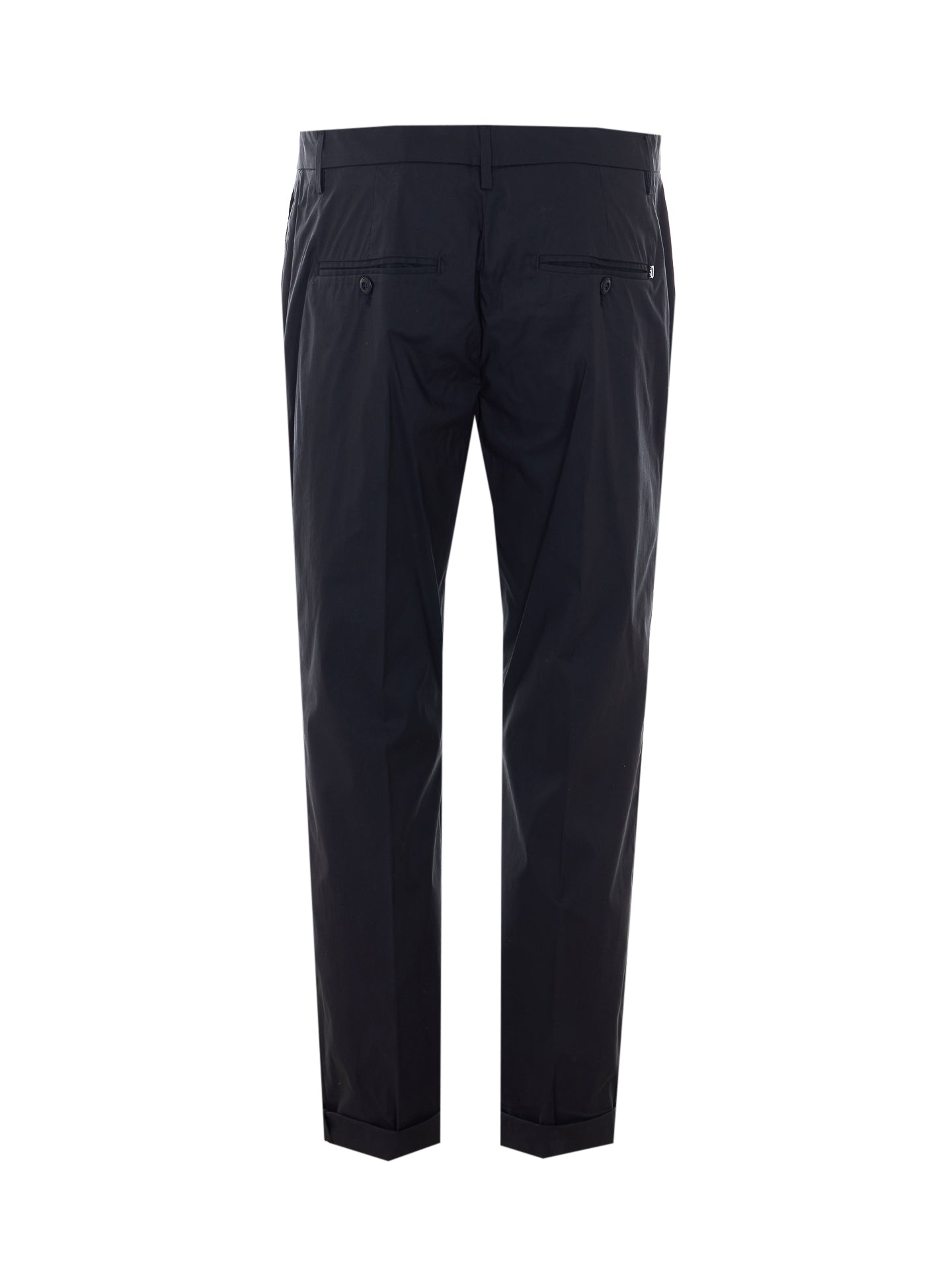 Dondup Trousers Black Cotton