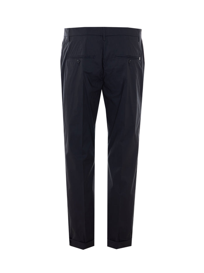 Dondup Trousers Black Cotton