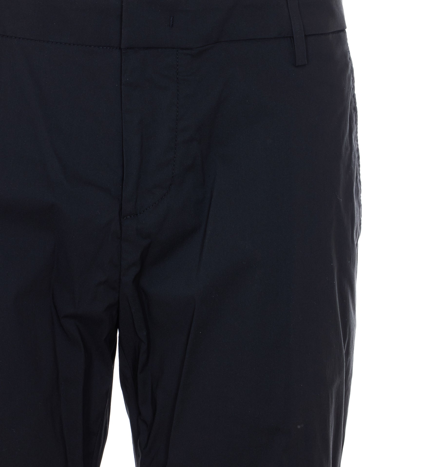 Dondup Trousers Black Cotton