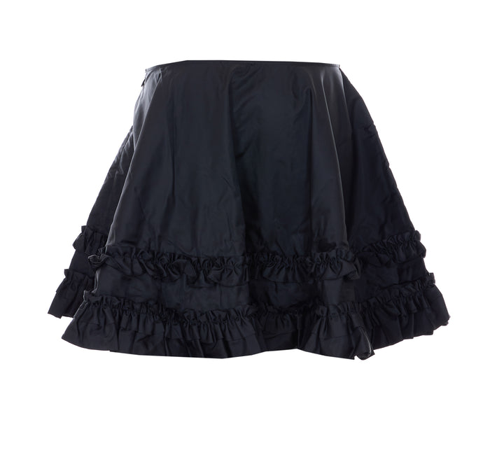 Ganni Skirts Black Recycled Polyamide