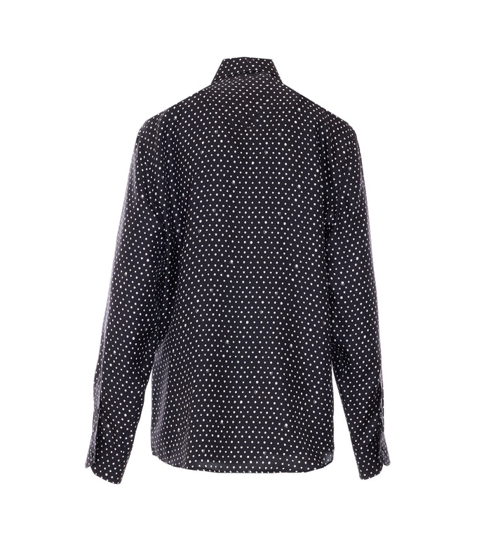 Fendi Shirts Black Silk