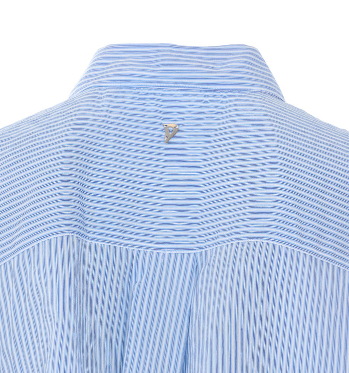 Dondup Shirts Blue Viscose