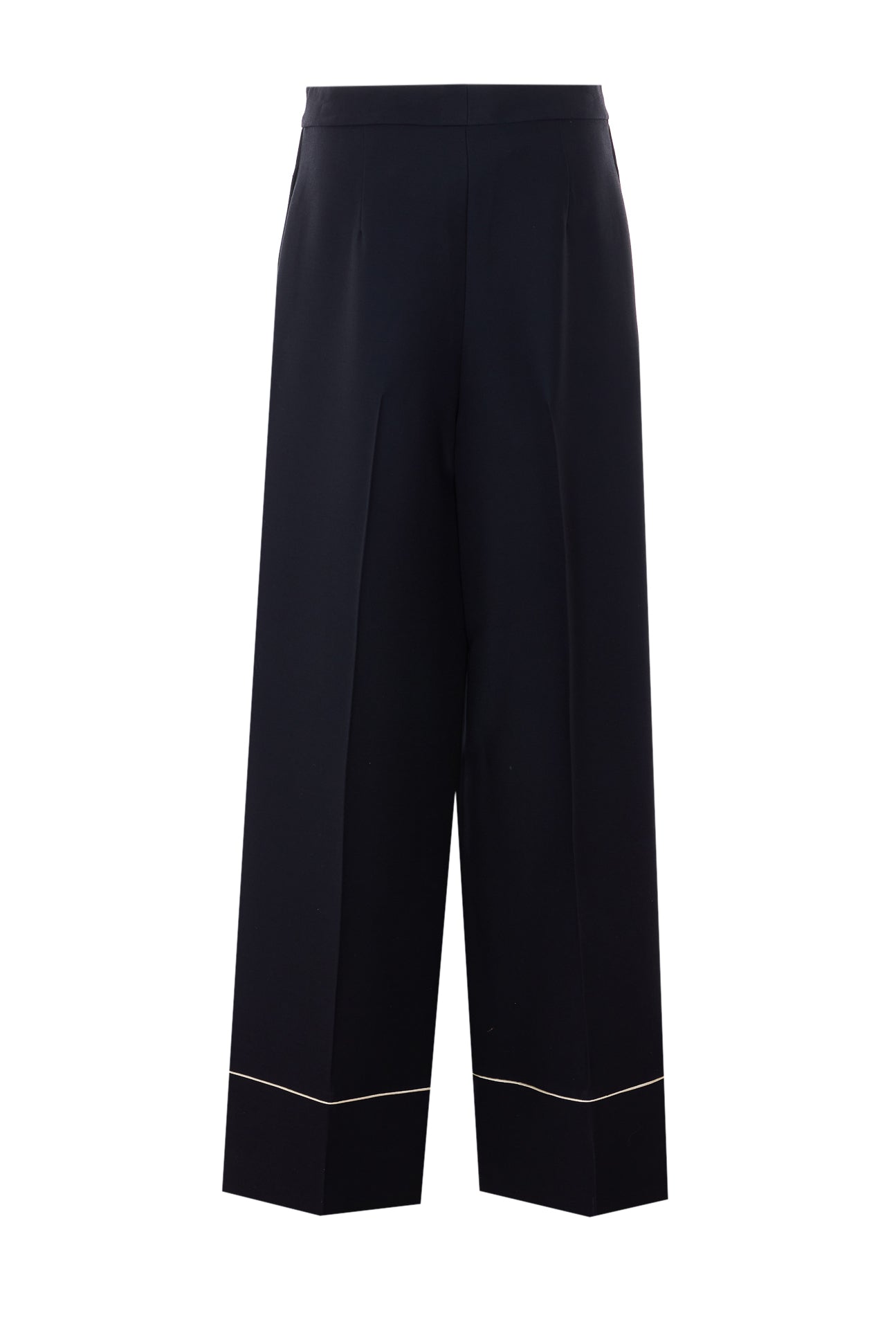 Fendi Trousers Black Wool