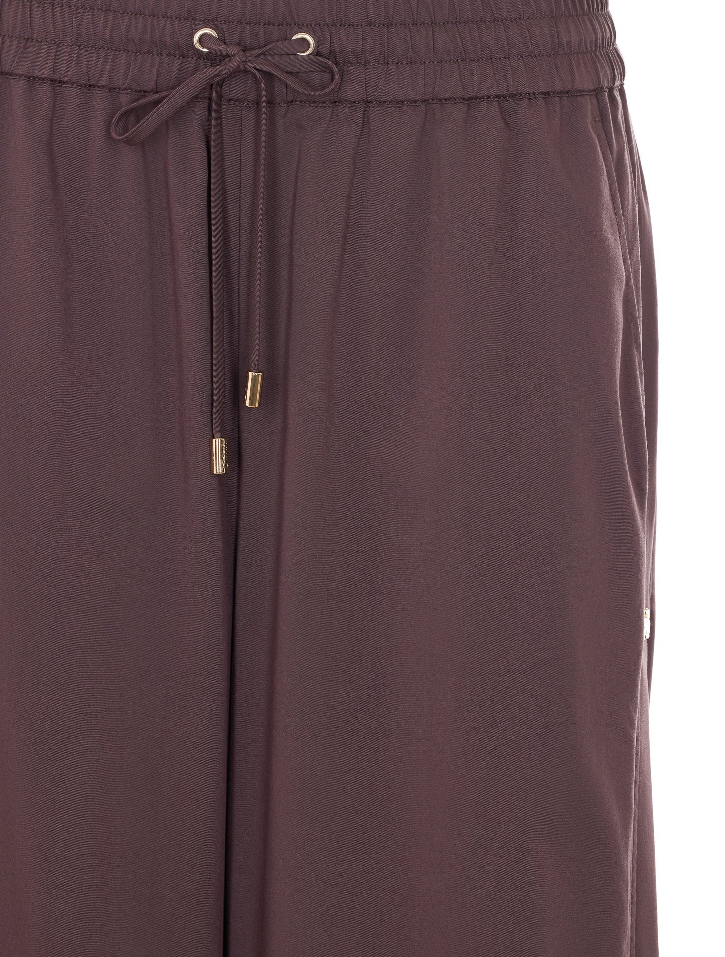 Liu Jo Trousers Brown Polyester