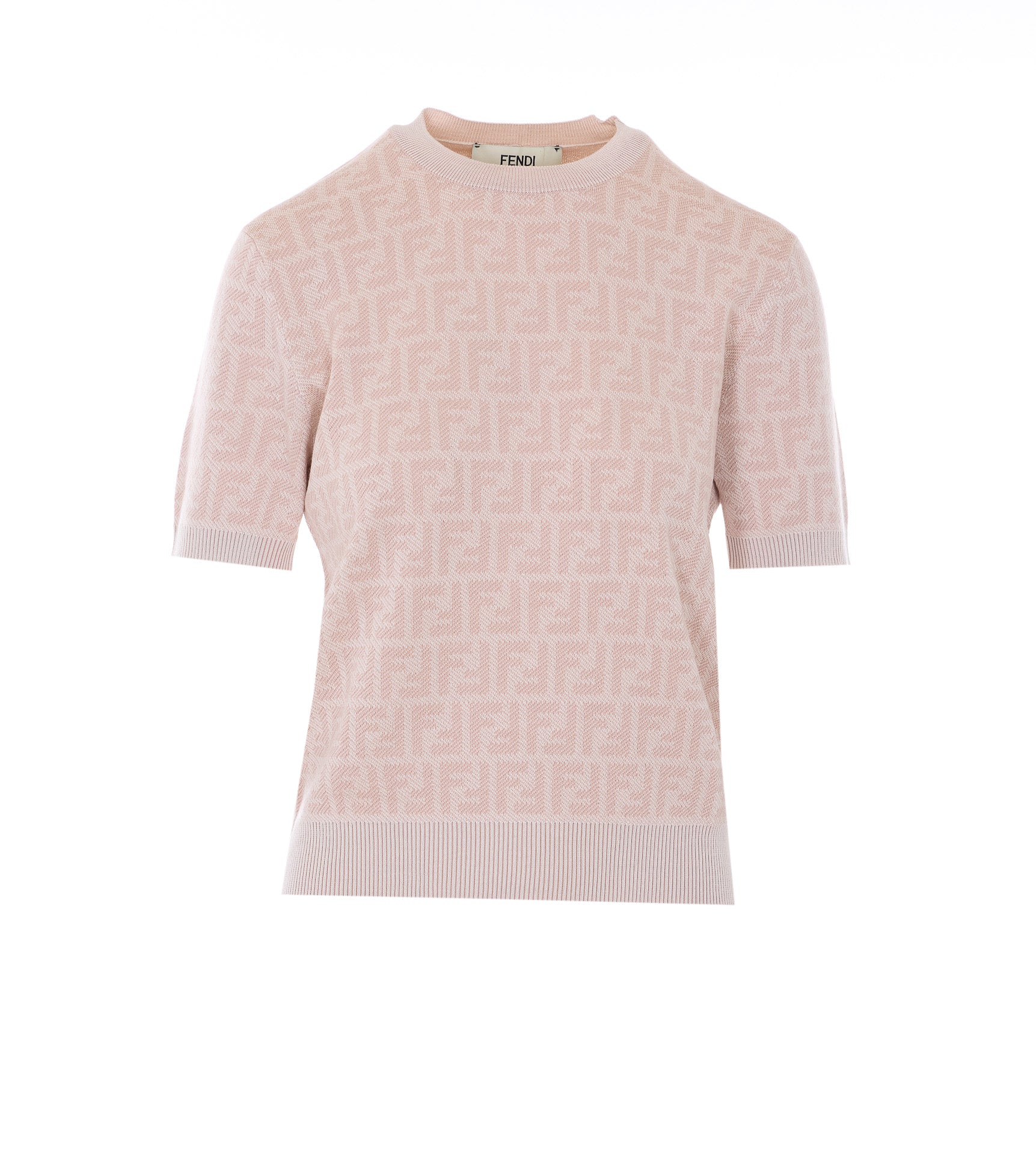 Fendi Sweaters Beige Wool