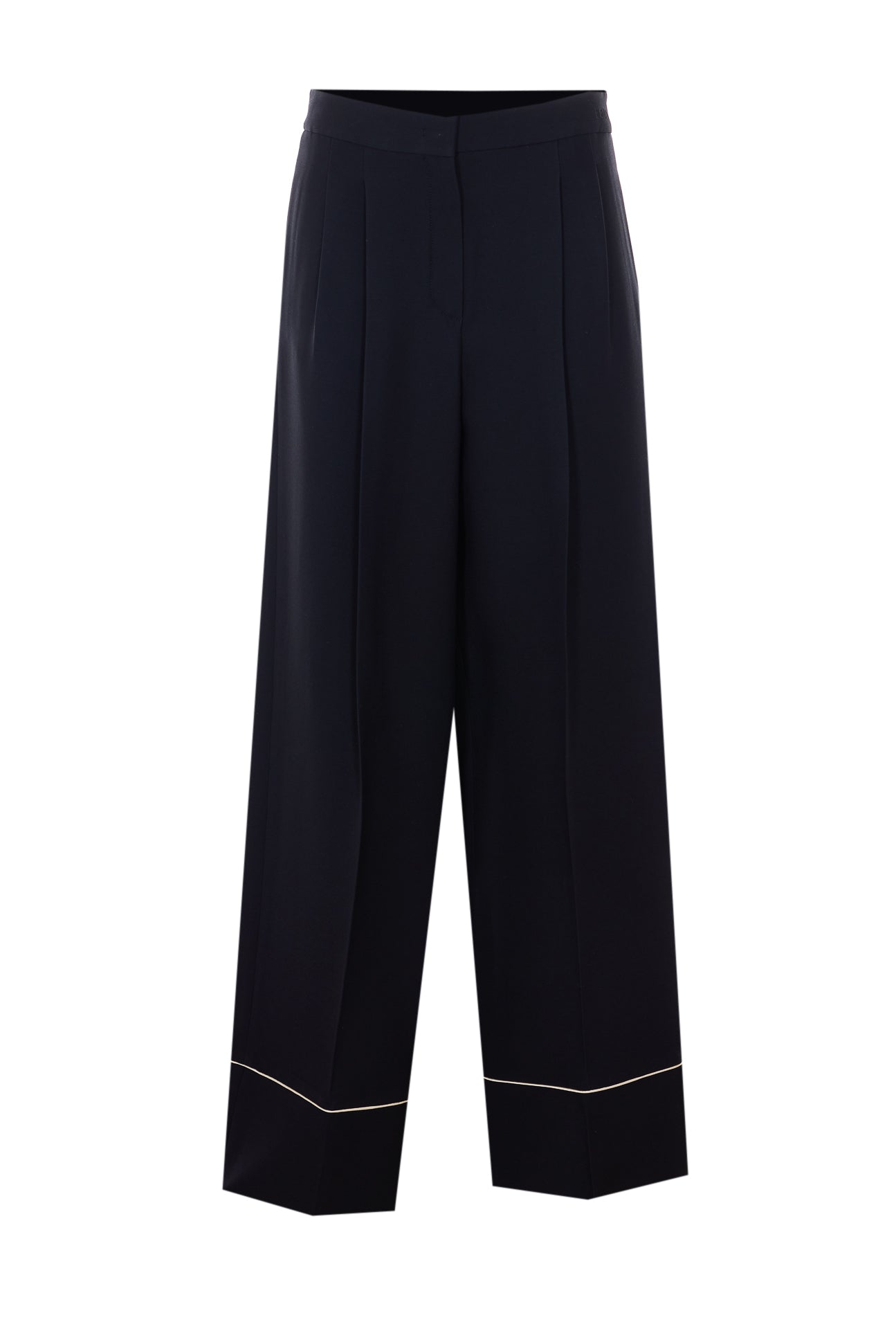 Fendi Trousers Black Wool
