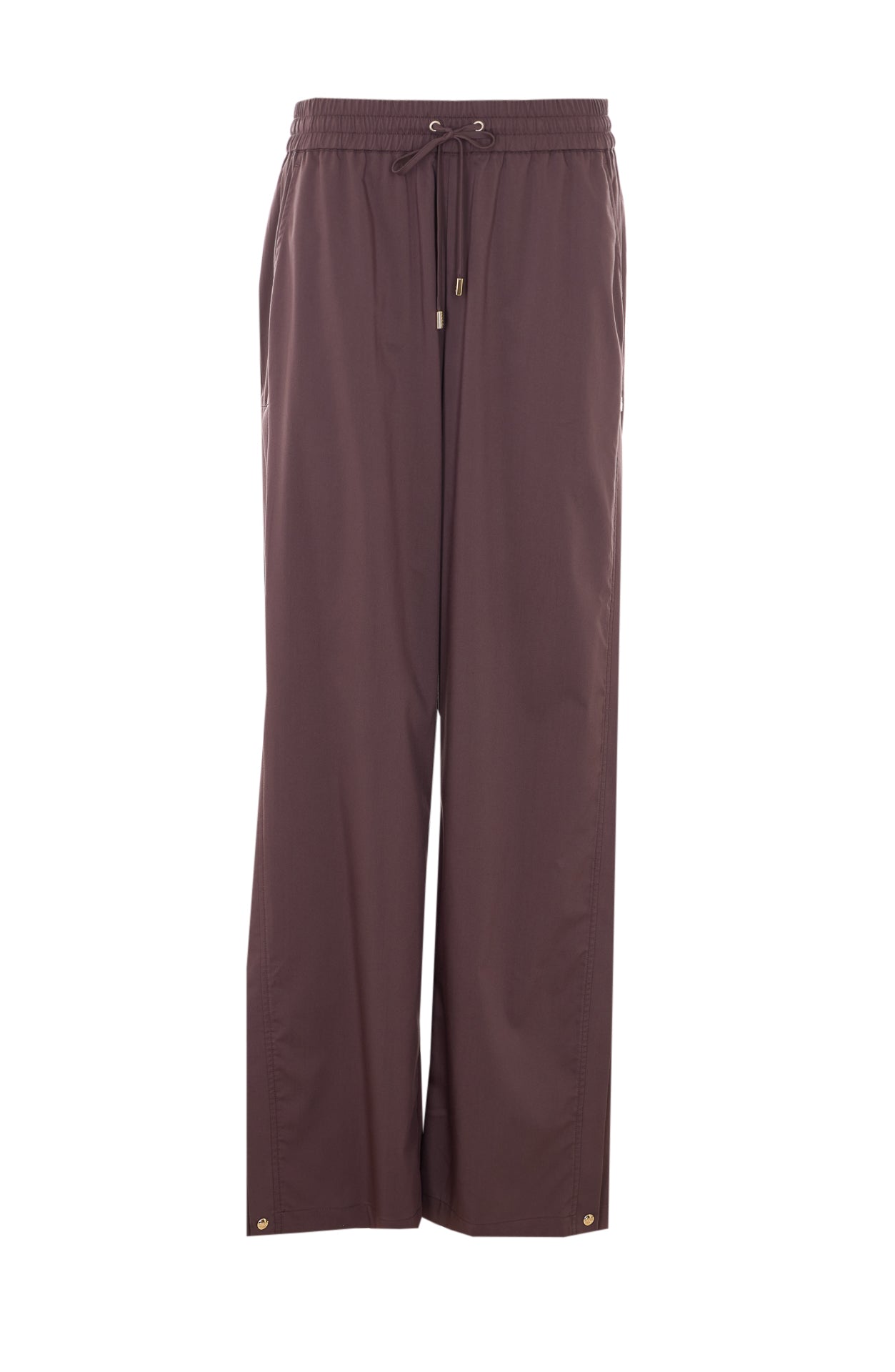 Liu Jo Trousers Brown Polyester