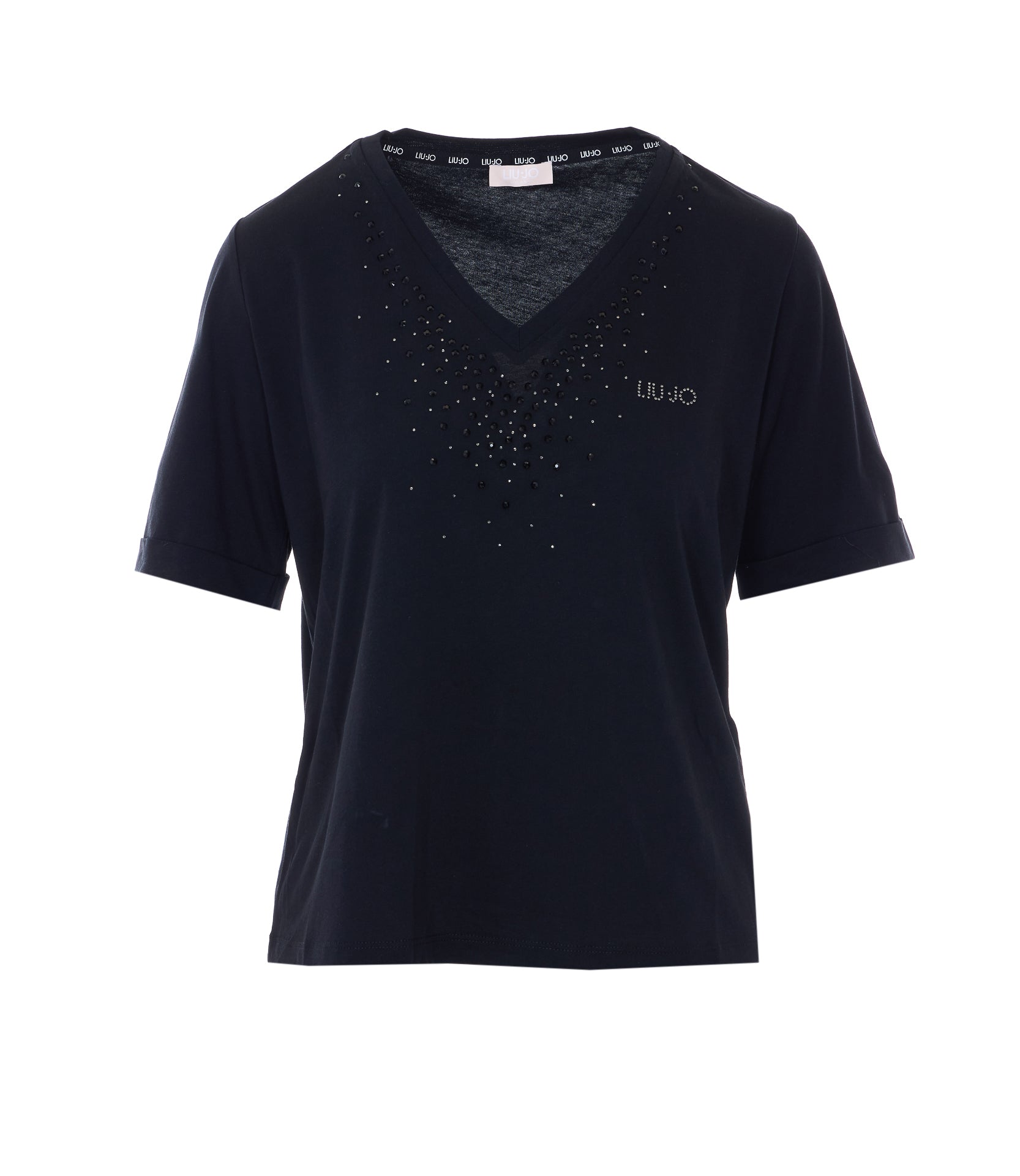 Liu Jo T-shirts and Polos Black Cotton