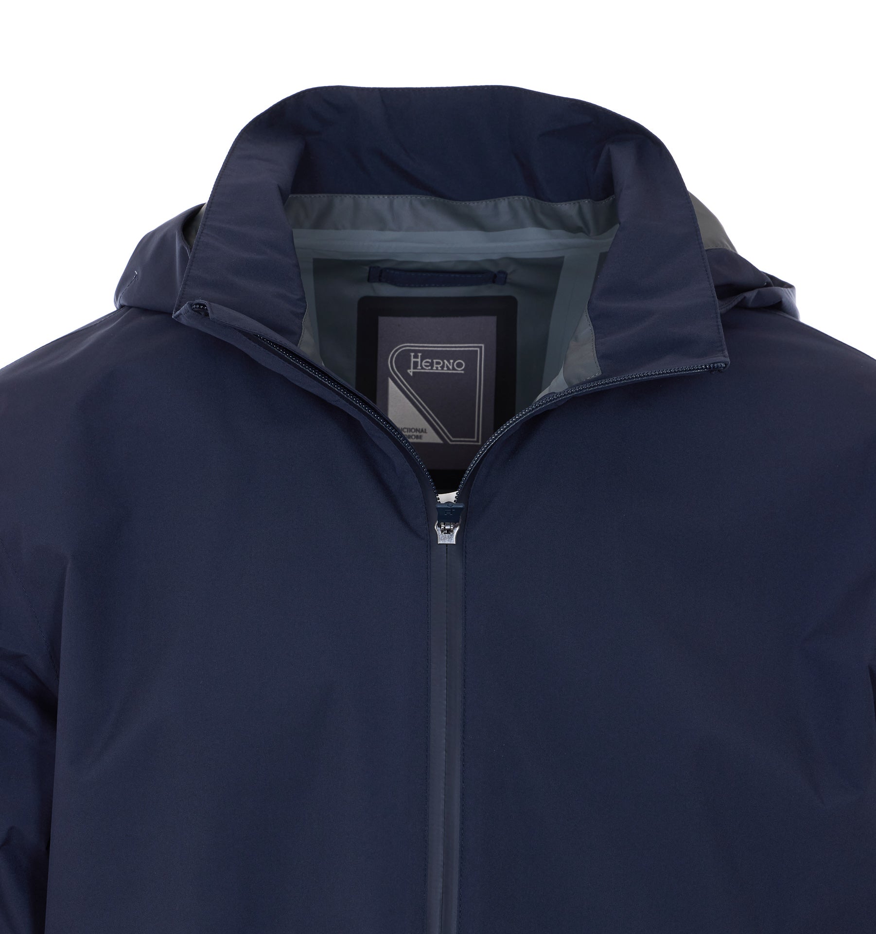 Herno Coats Blue Polyester