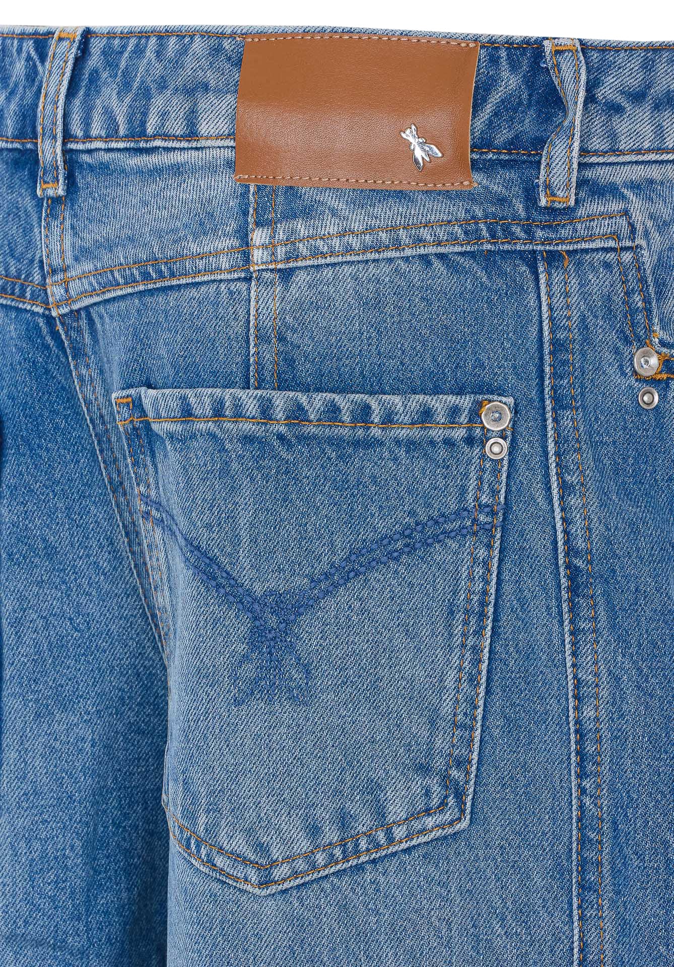 Patrizia Pepe Trousers Blue Cotton