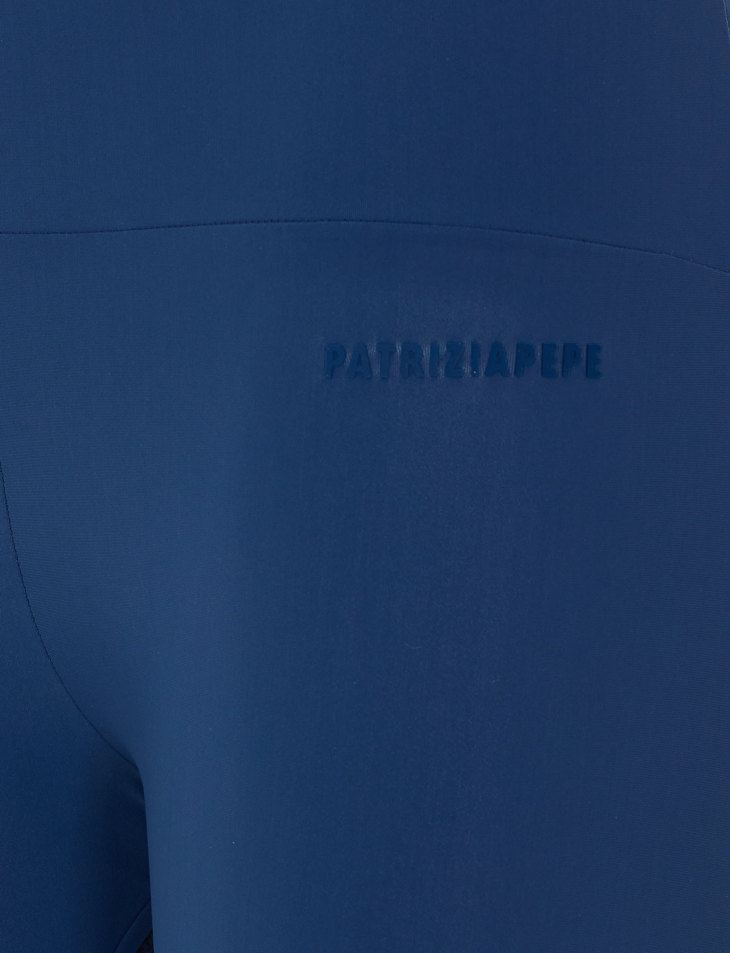 Patrizia Pepe Trousers Blue Polyamide