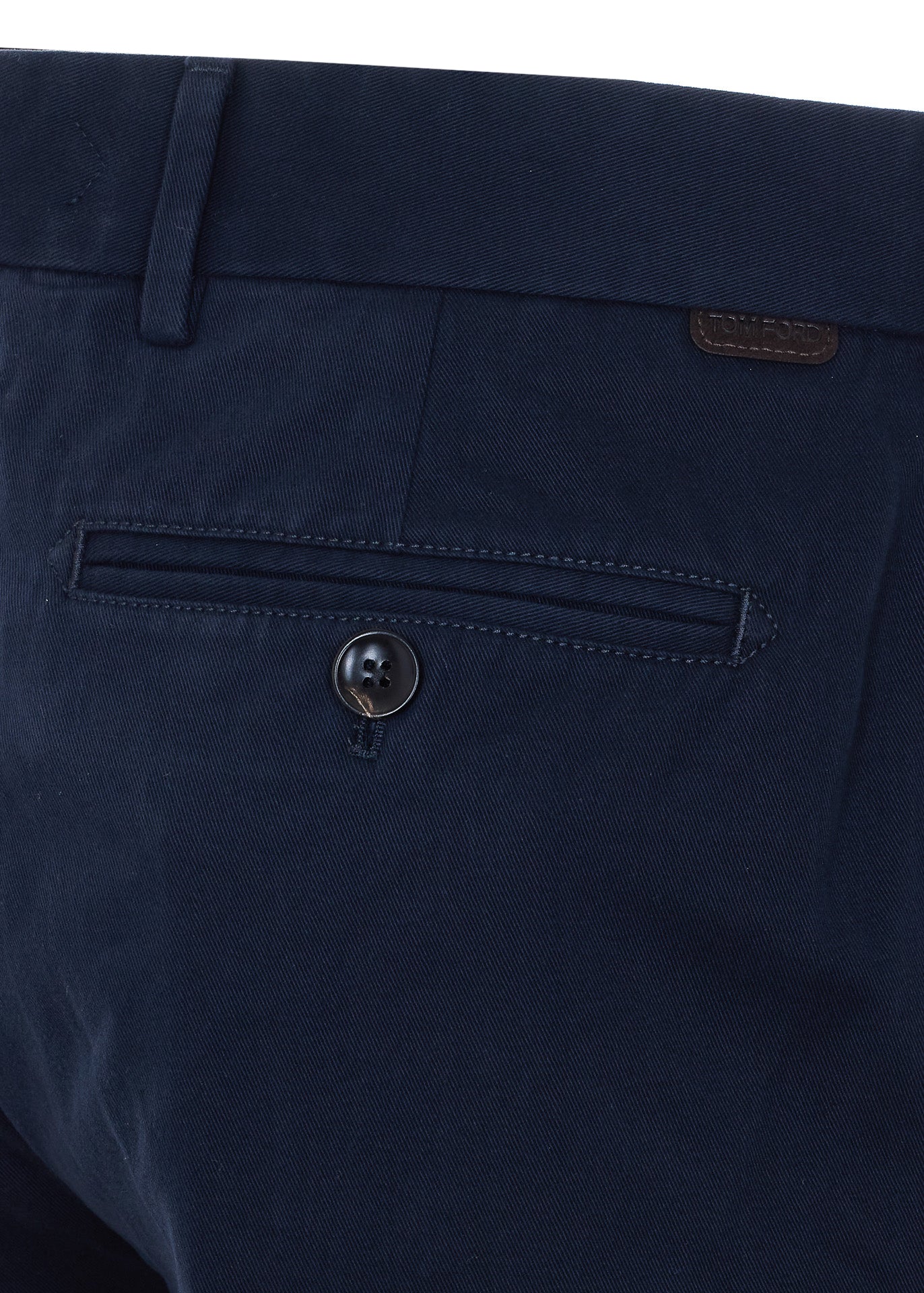 Tom Ford Trousers Blue Cotton