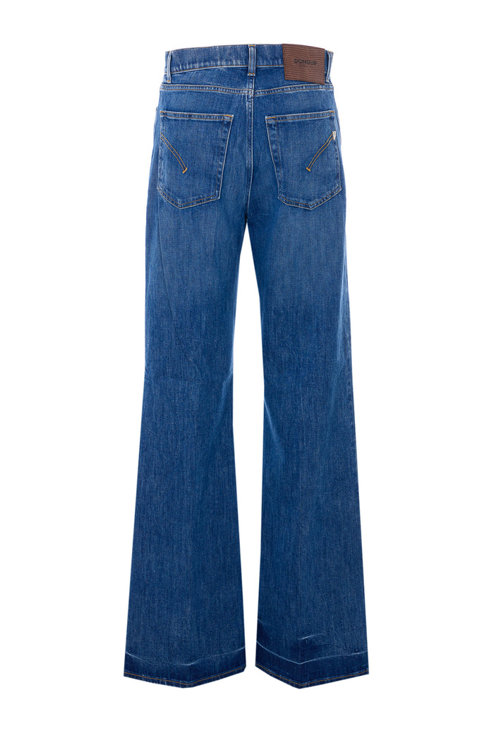 Dondup Jeans Blue Cotton