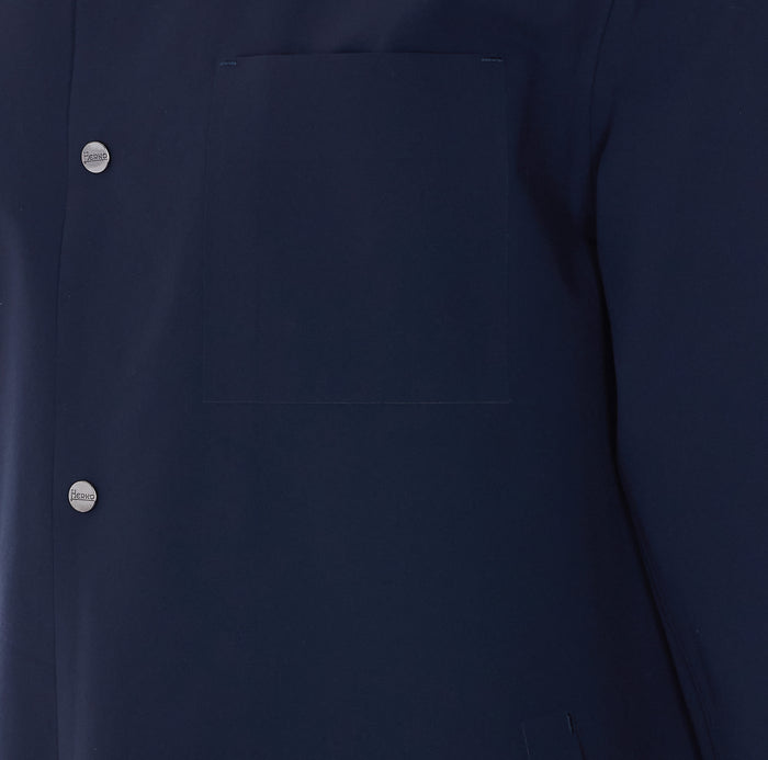 Herno Jackets Blue Polyamide