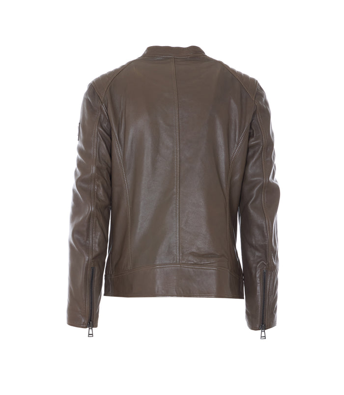 Belstaff Jackets Green Sheep Leather