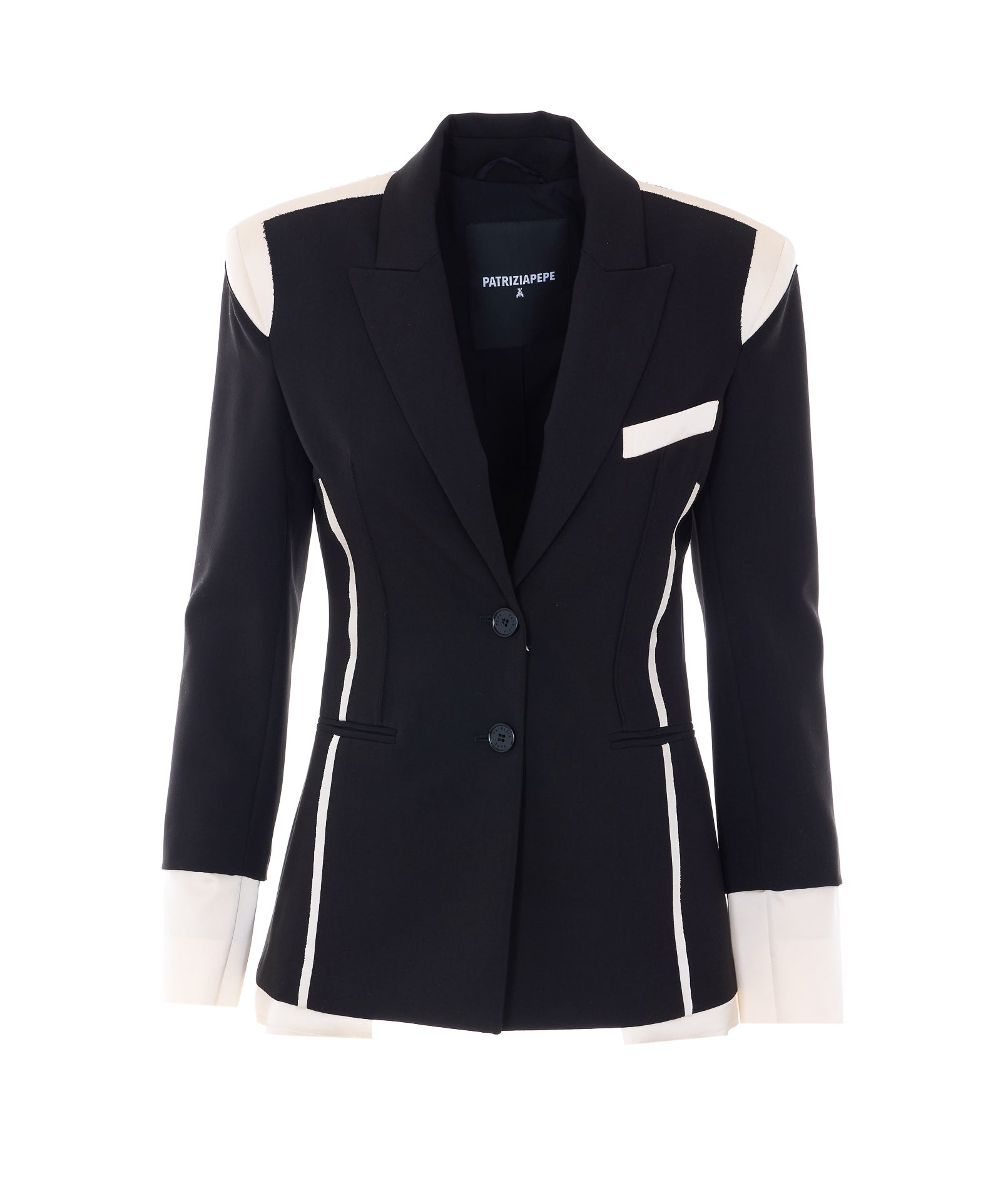 Patrizia Pepe Jackets Black Polyester