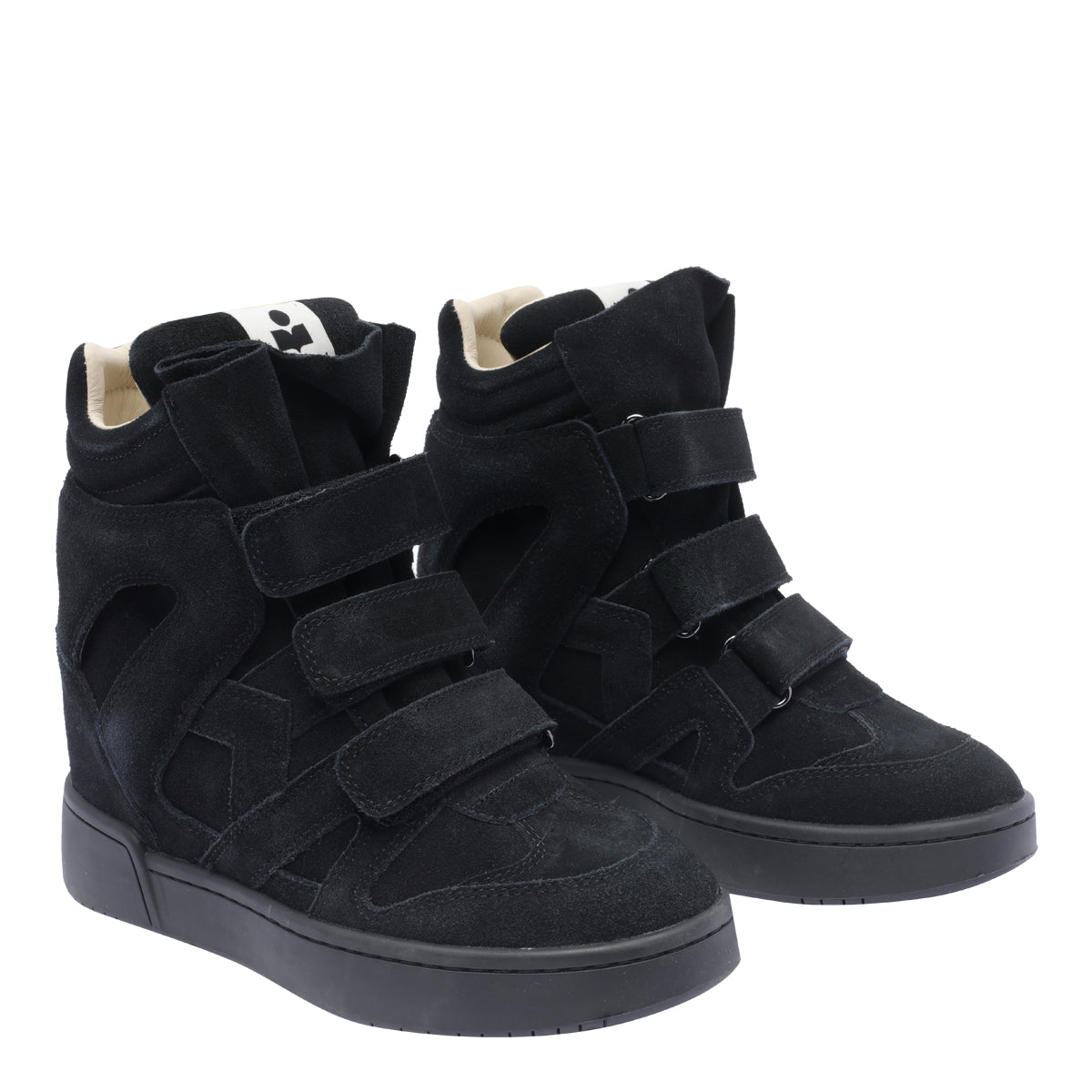 Isabel Marant Sneakers Black Suede Leather/rubber Sole