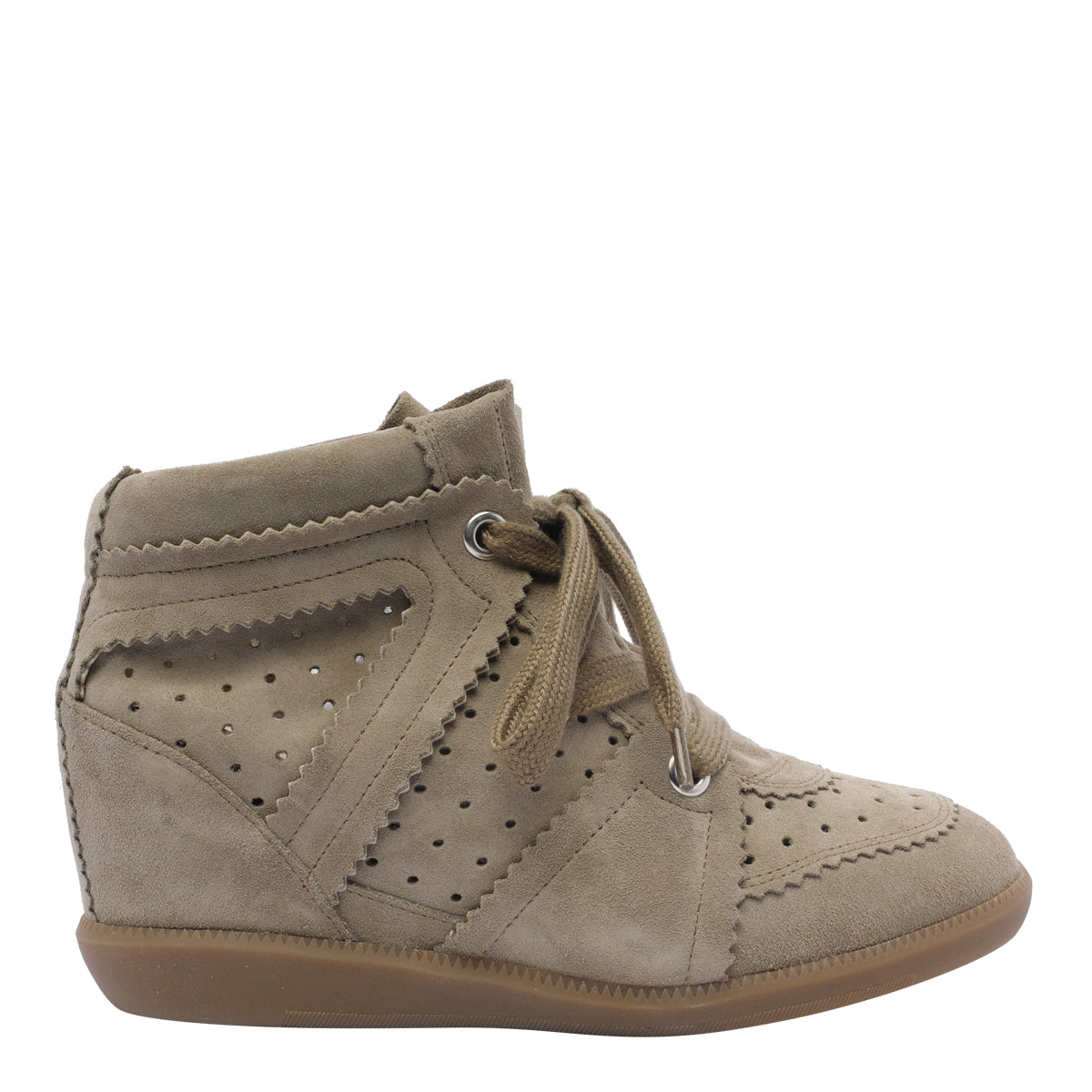 Isabel Marant Sneakers Beige Suede Leather/rubber Sole