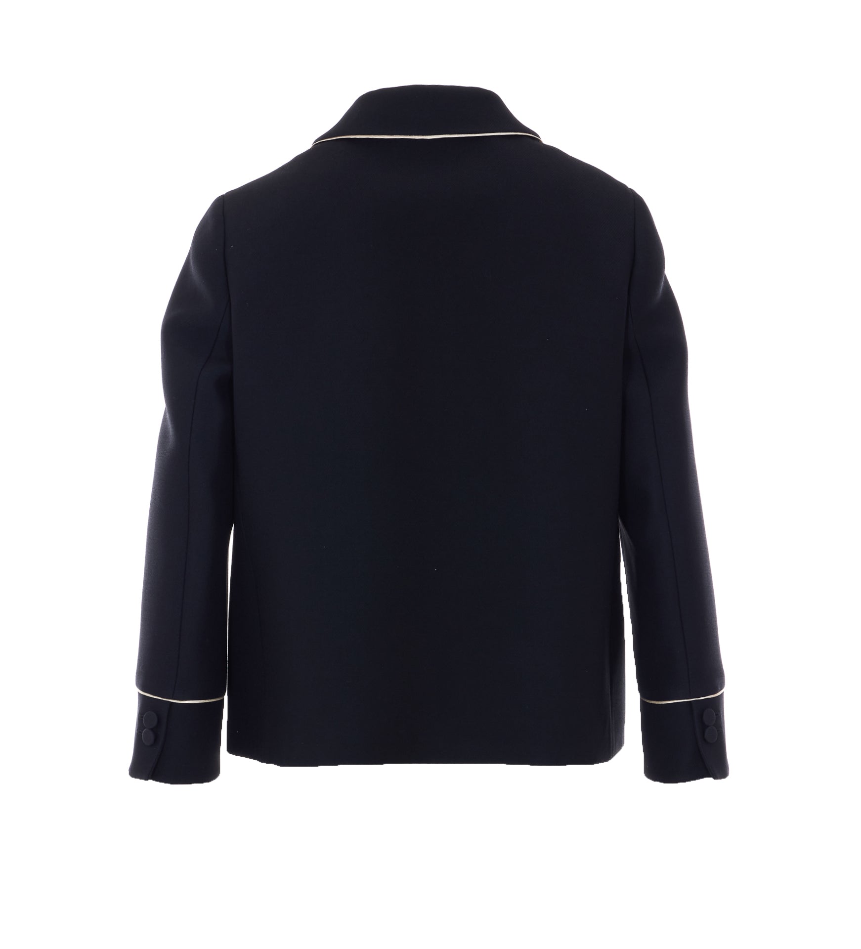Fendi Jackets Black Wool