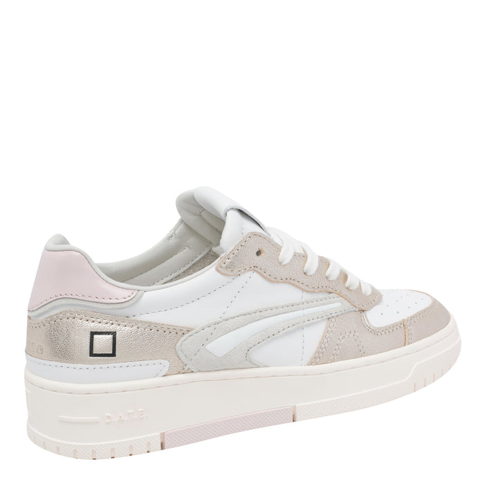 D.A.T.E. Sneakers White Leather / Rubber Sole