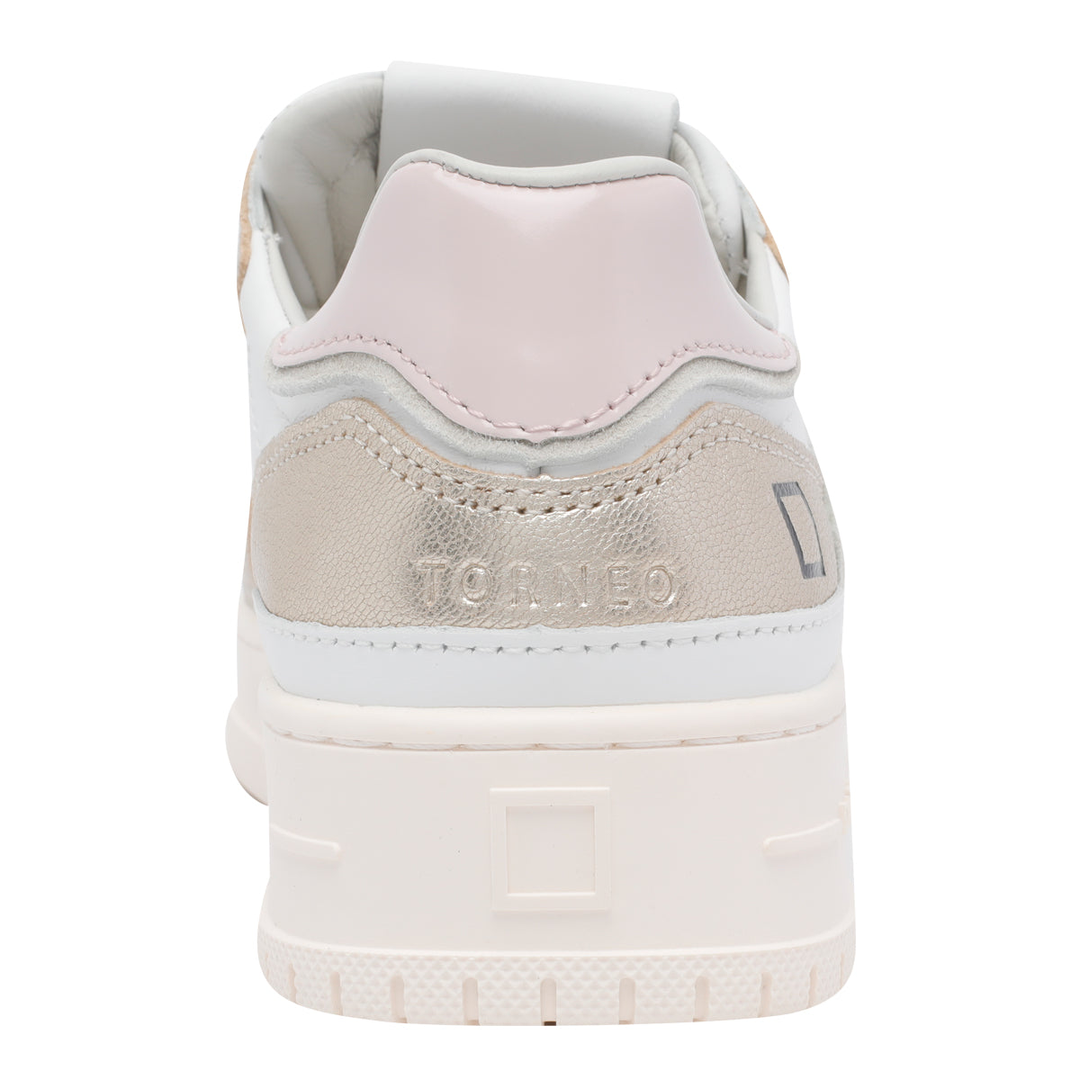 D.A.T.E. Sneakers White Leather / Rubber Sole