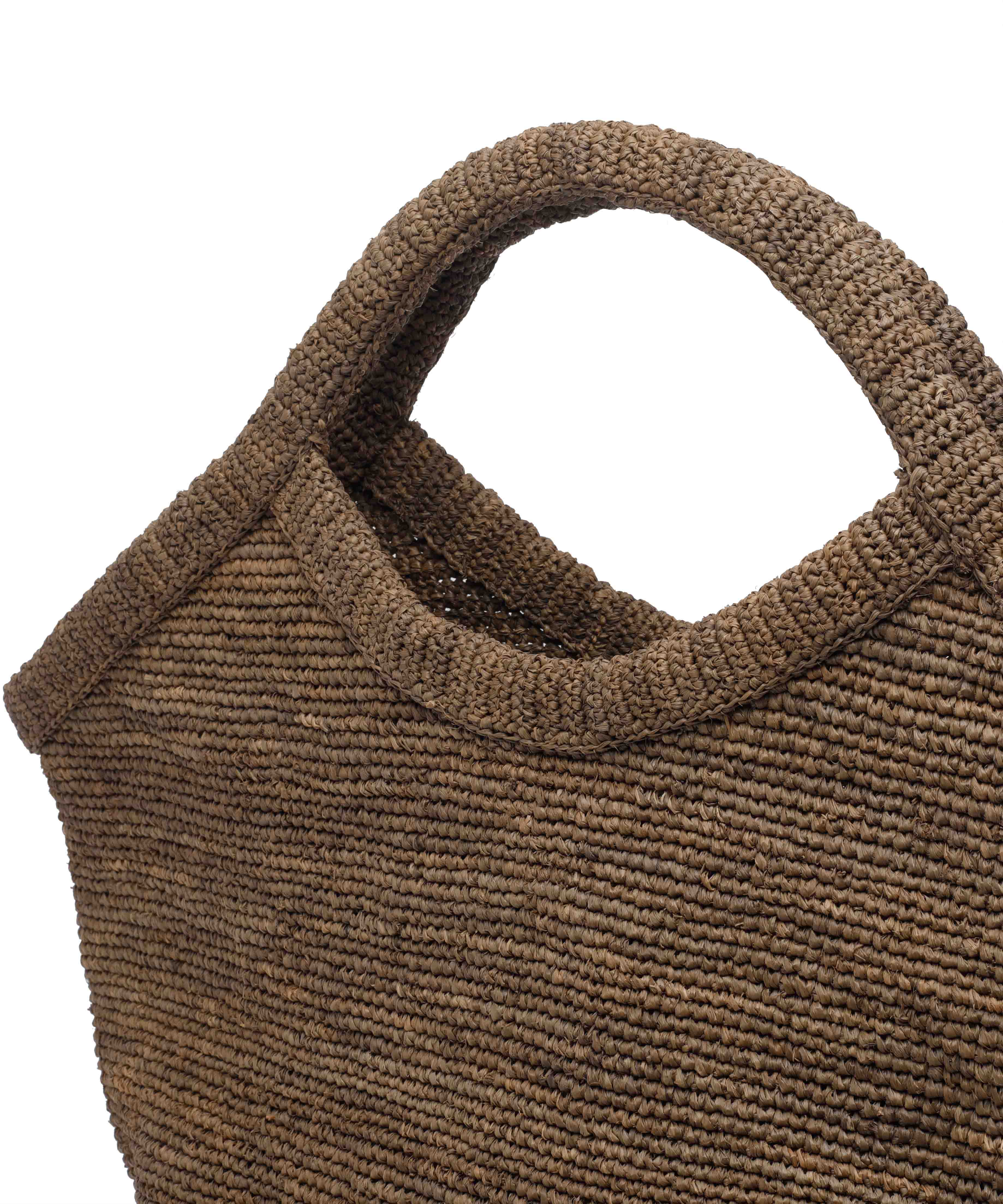 IBELIV Bags Brown Raffia