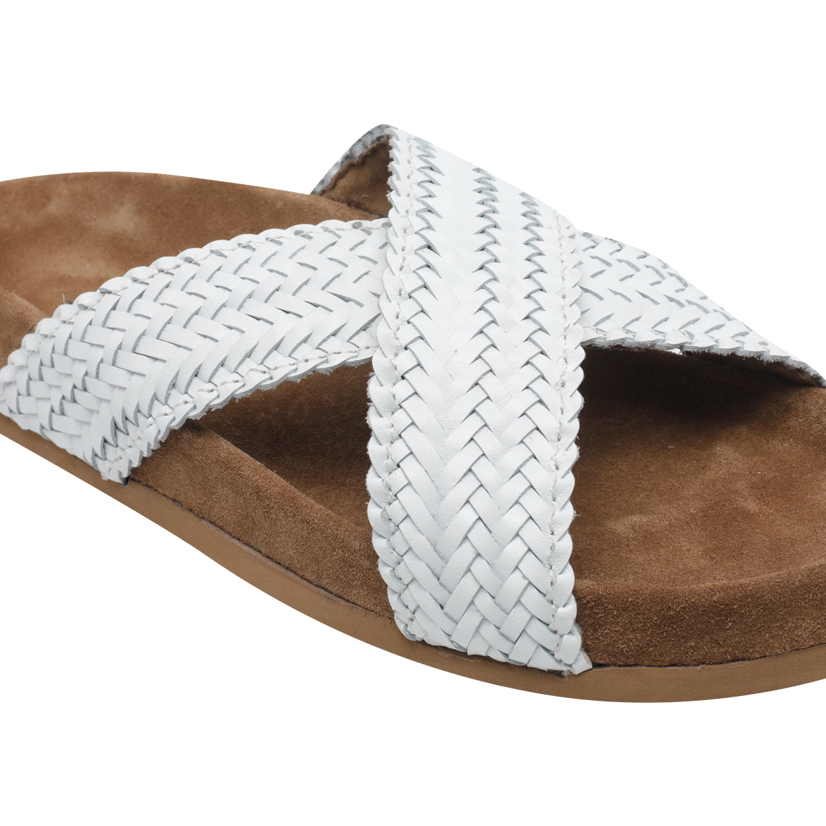 DRAGON DIFFUSION Sandals White Calf Leather/rubber Sole