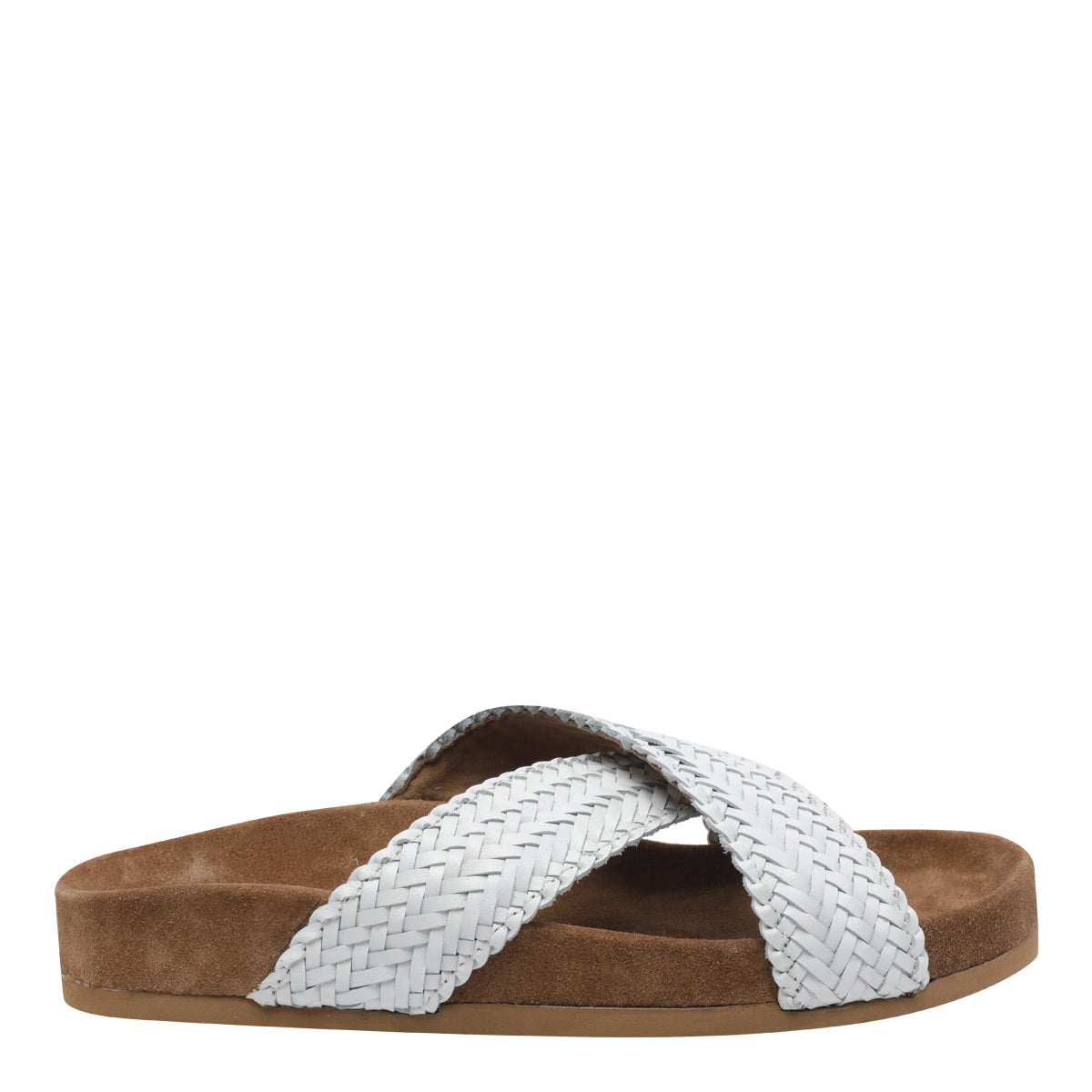 DRAGON DIFFUSION Sandals White Calf Leather/rubber Sole
