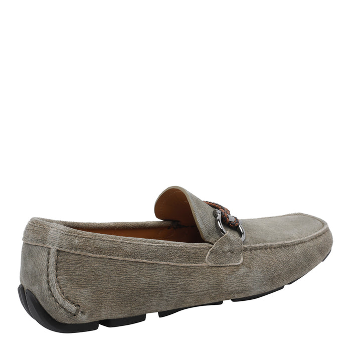 Ferragamo Flat shoes Green Calf Leather/rubber Sole