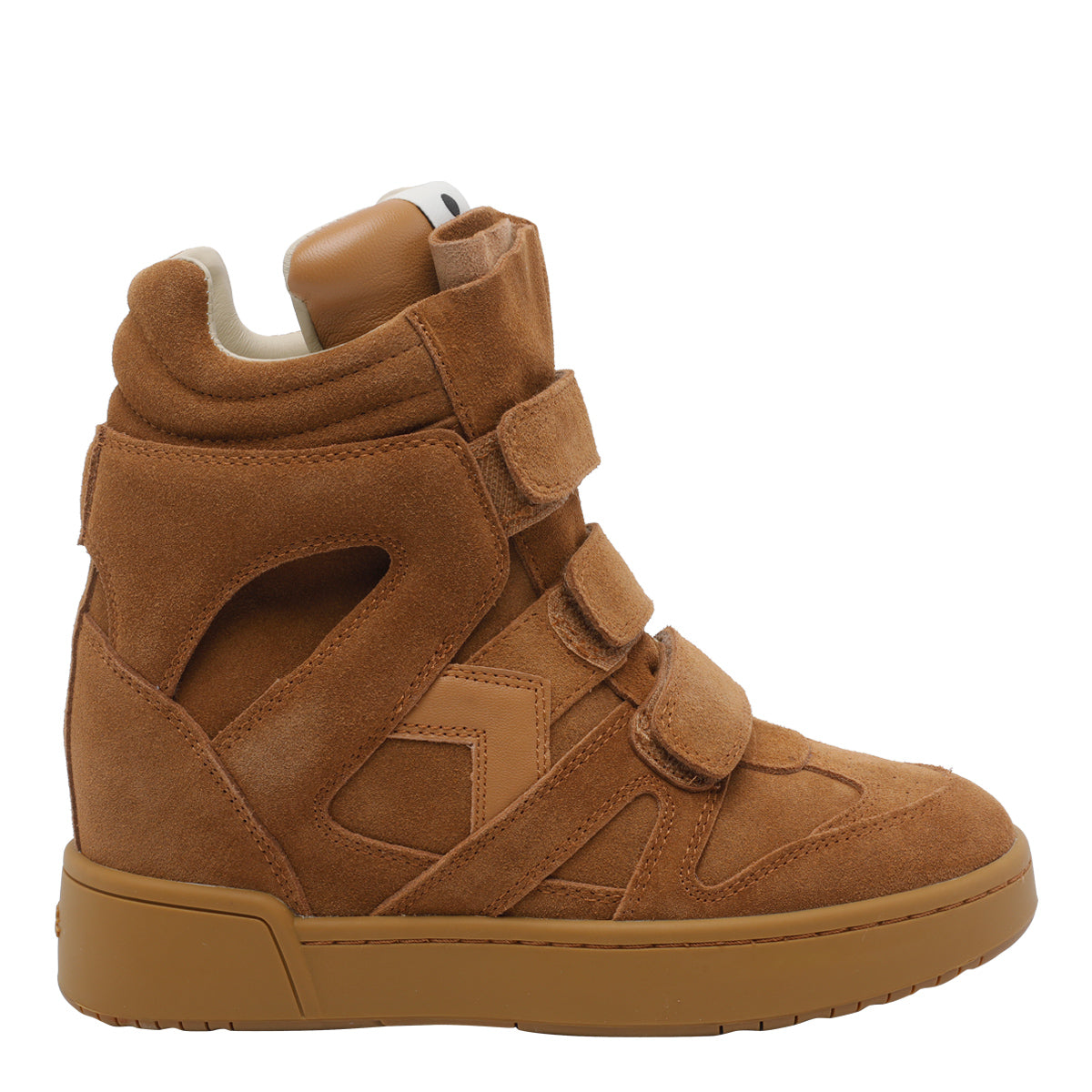 Isabel Marant Sneakers Brown Suede Leather/rubber Sole