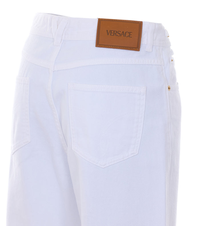 Versace Jeans White Cotton