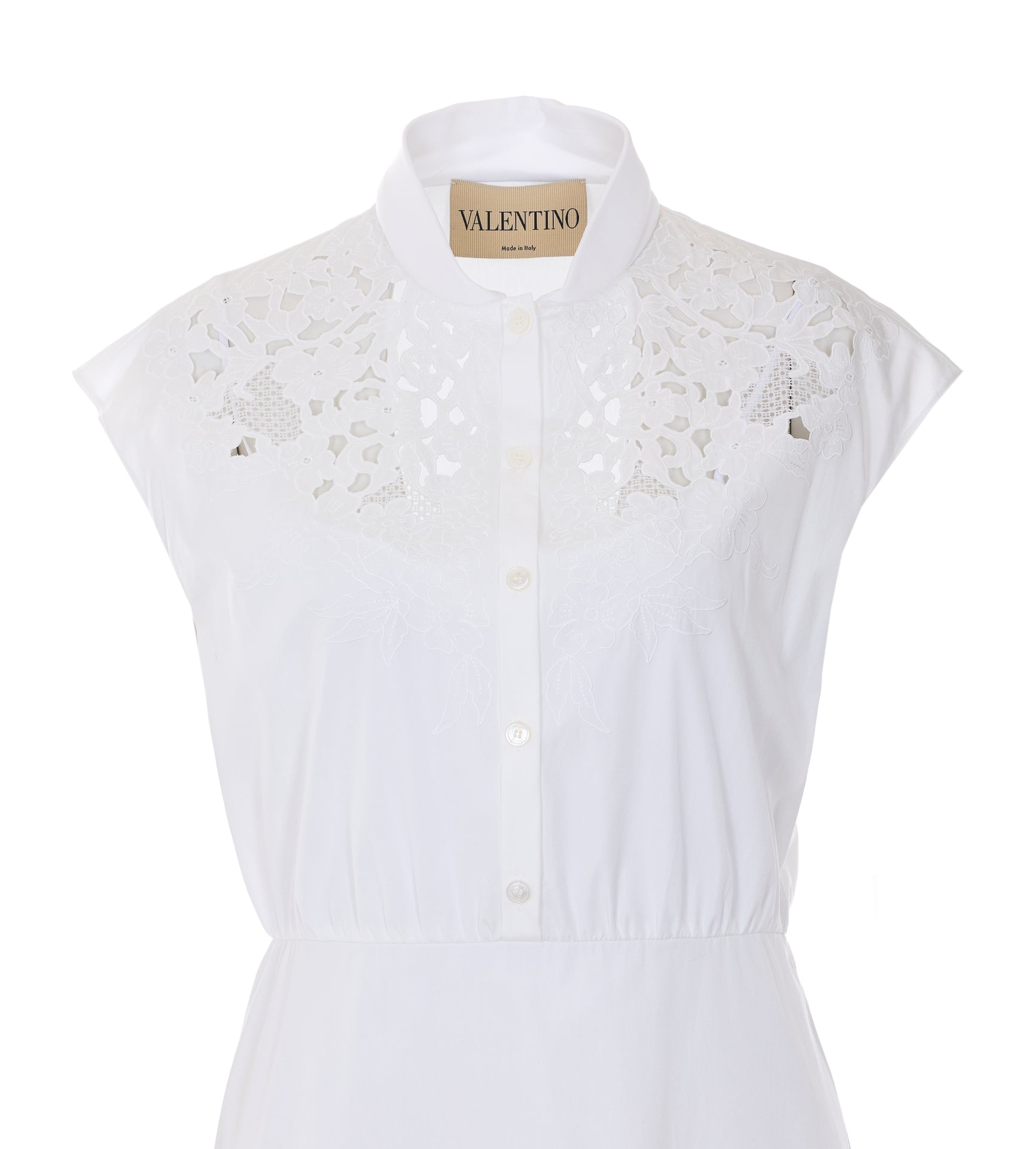 Valentino Garavani Dresses White Cotton