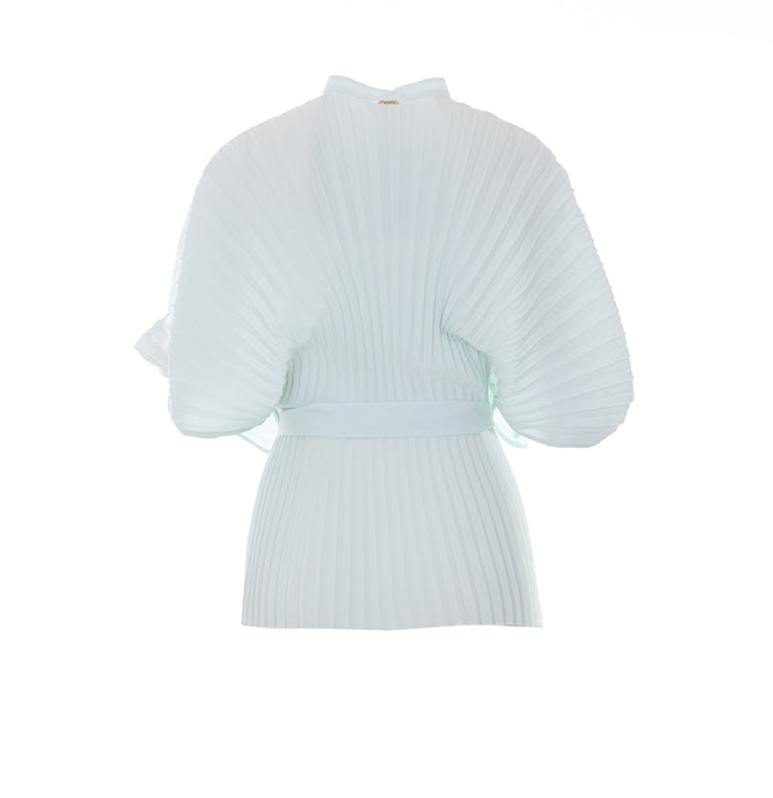 Twin-set Shirts Aqua Polyester