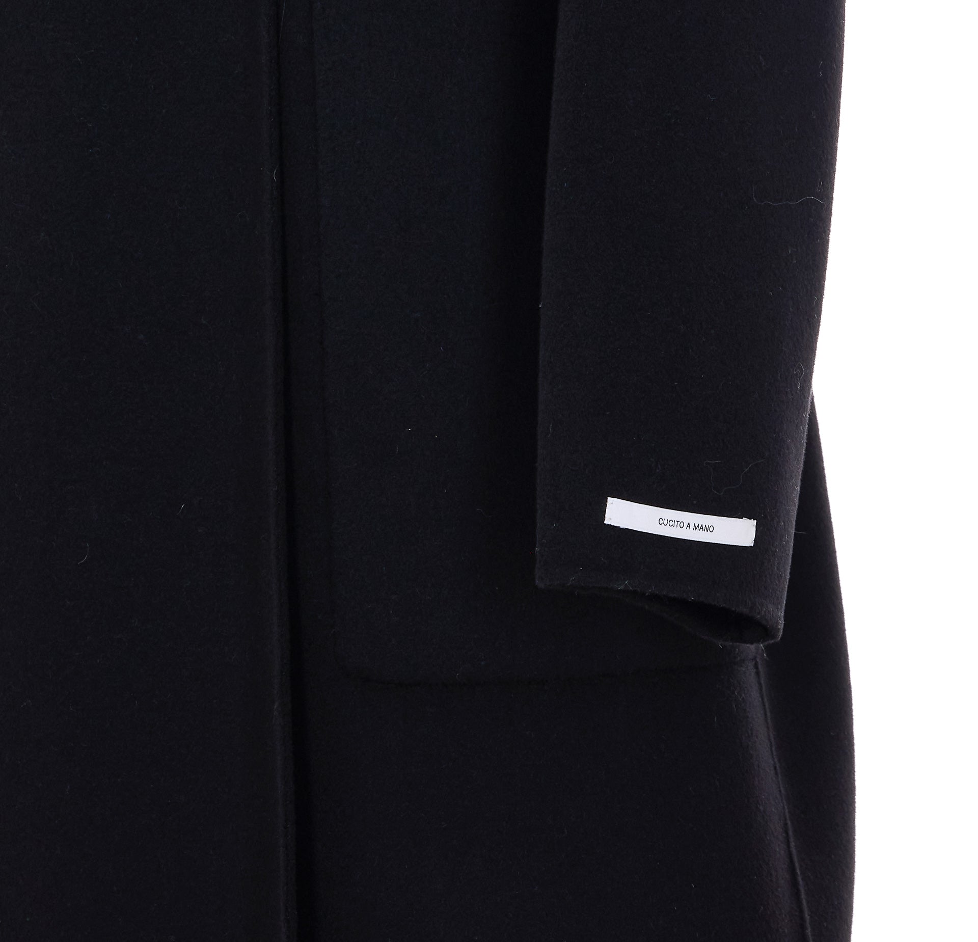 SportMax Coats Black Virgin Wool