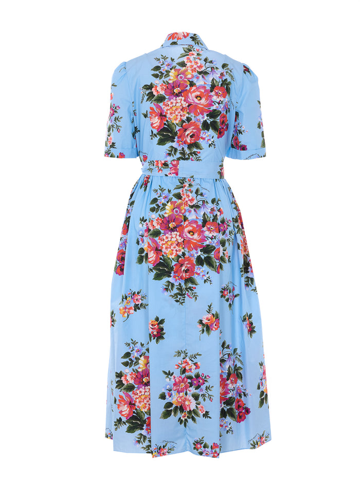 Dolce & Gabbana Dresses Blue Cotton