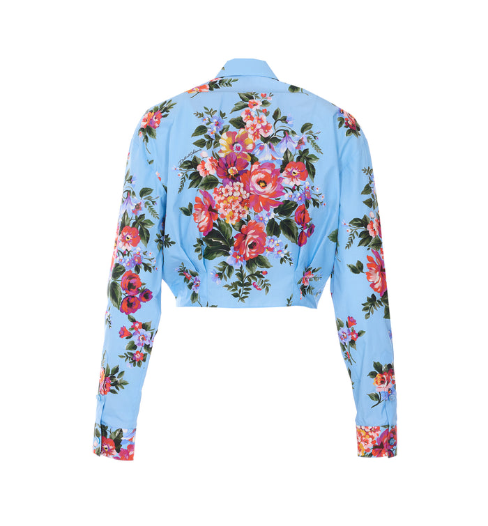 Dolce & Gabbana Shirts Blue Cotton