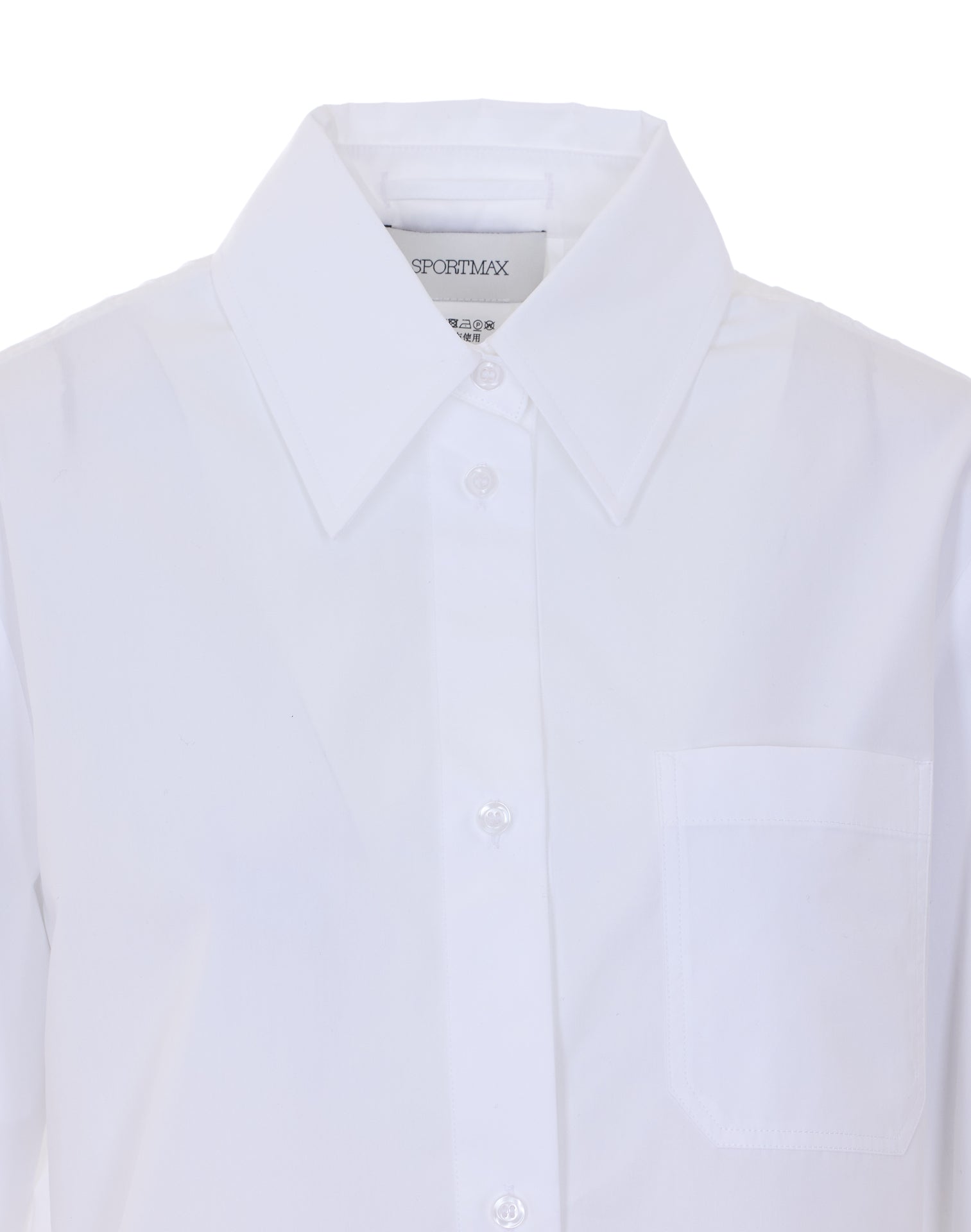 Sportmax Shirts White Cotton