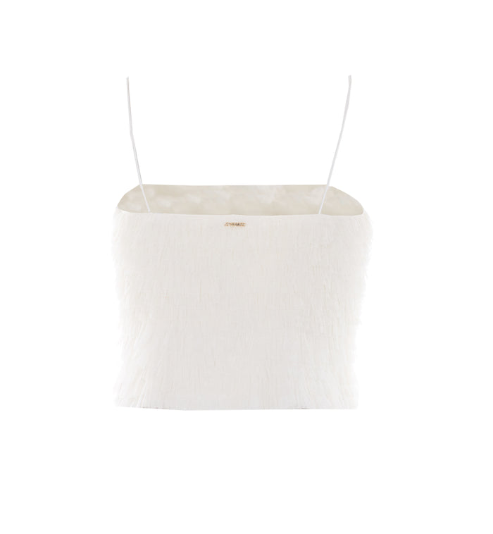 Twin-set Top White Polyester