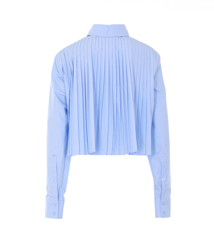 SportMax Shirts Blue Cotton