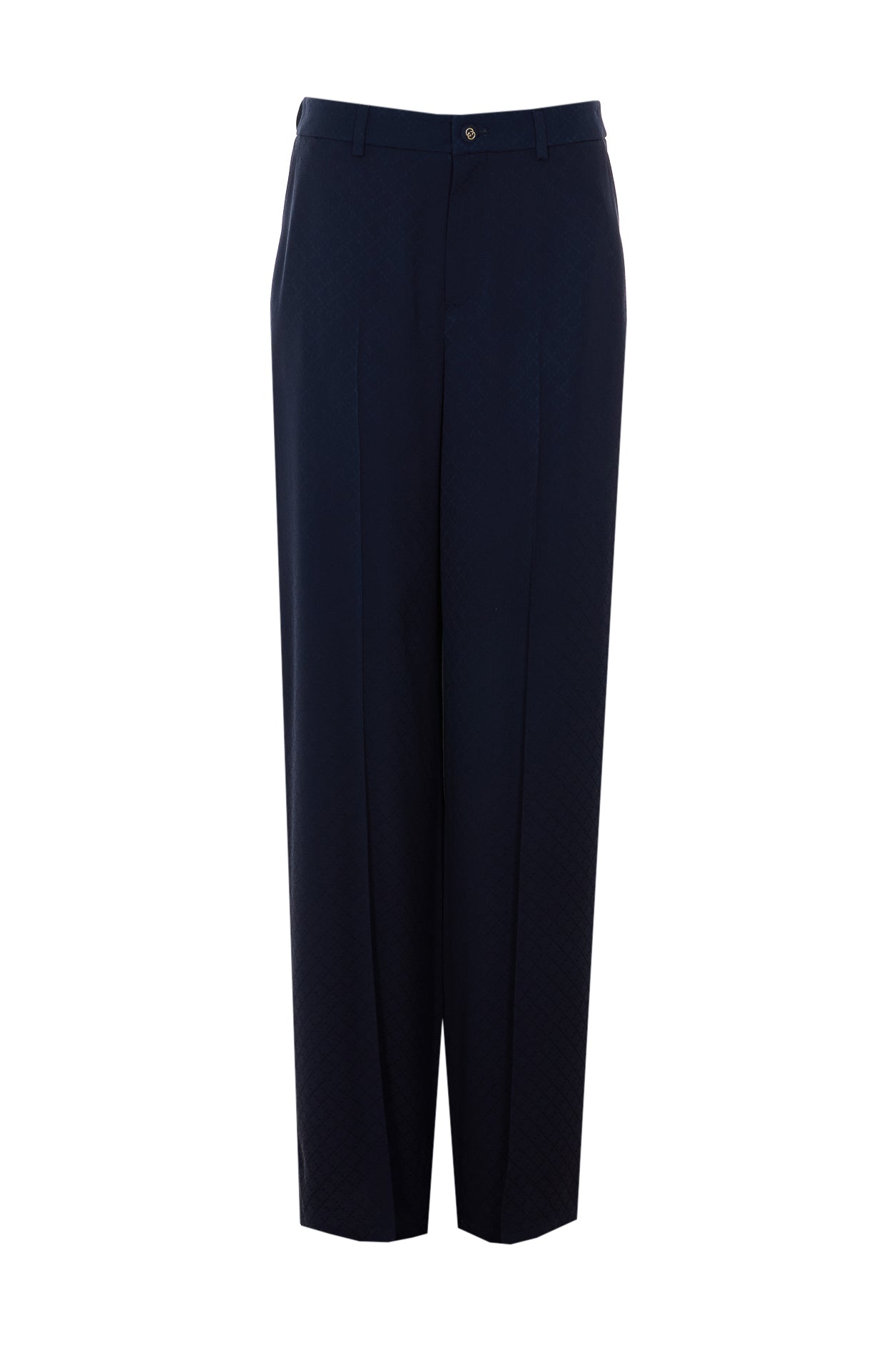 Gucci Trousers Blue Viscose