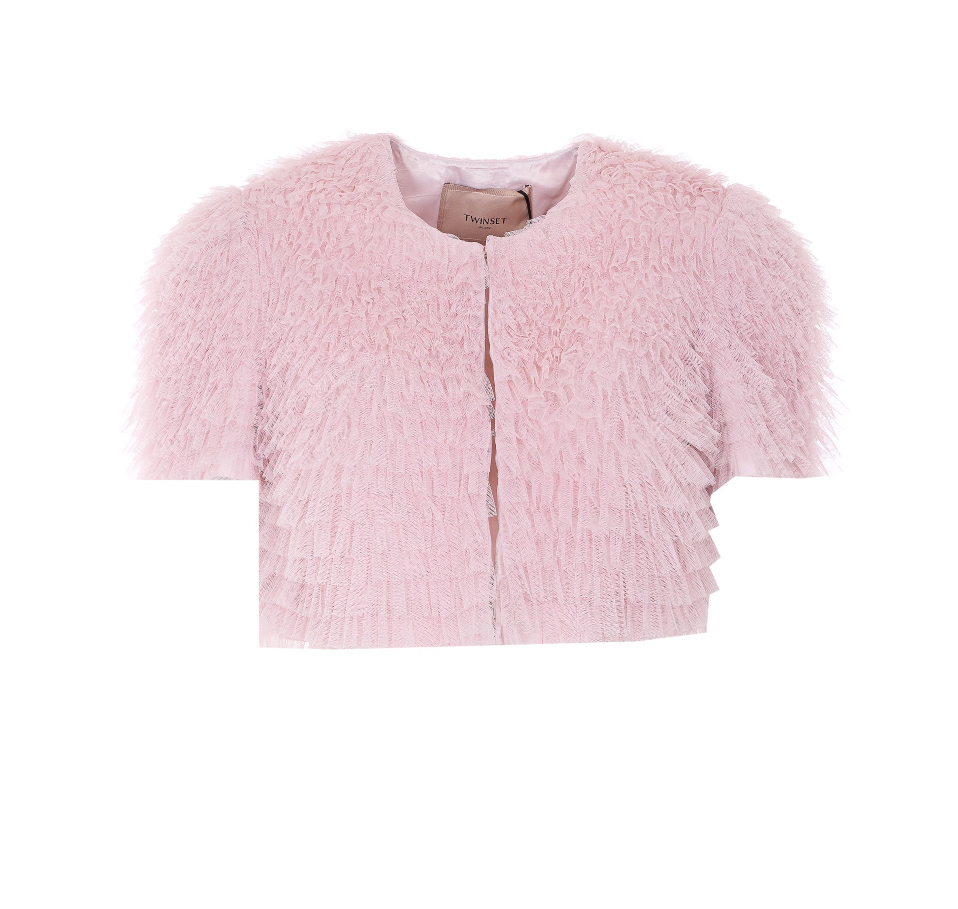 Twin-set Top Pink Polyester