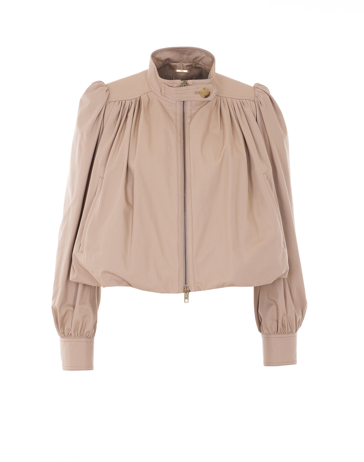 Chloè Shirts Beige Cotton