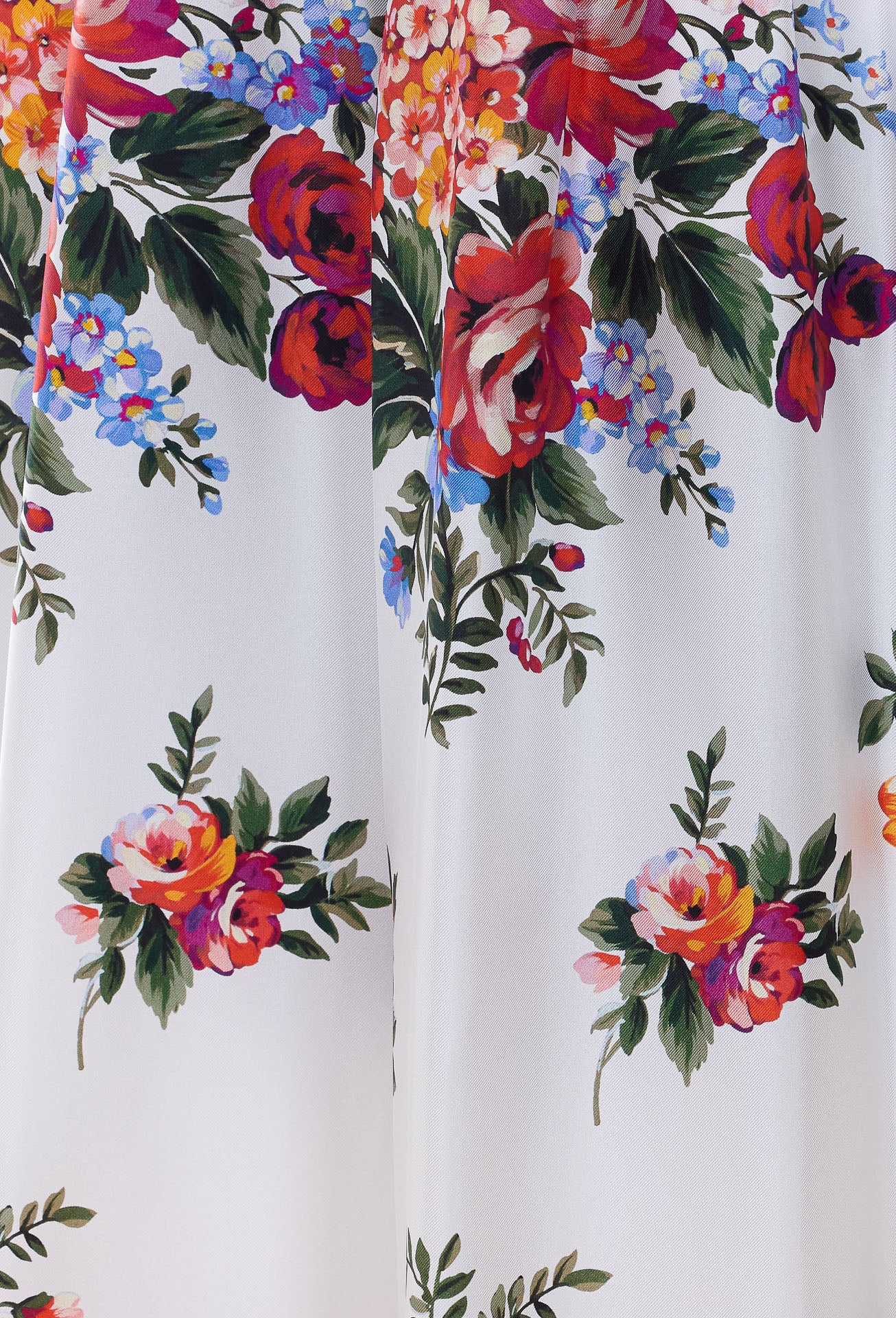 Dolce & Gabbana Trousers White Silk