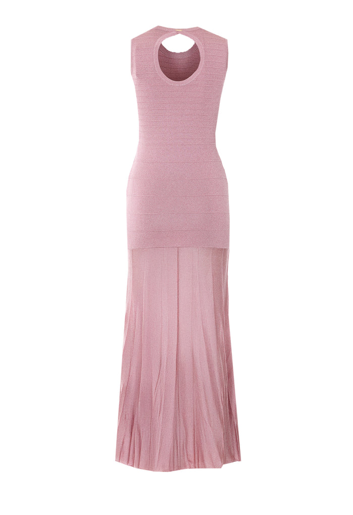 Twin-set Dresses Pink Viscose