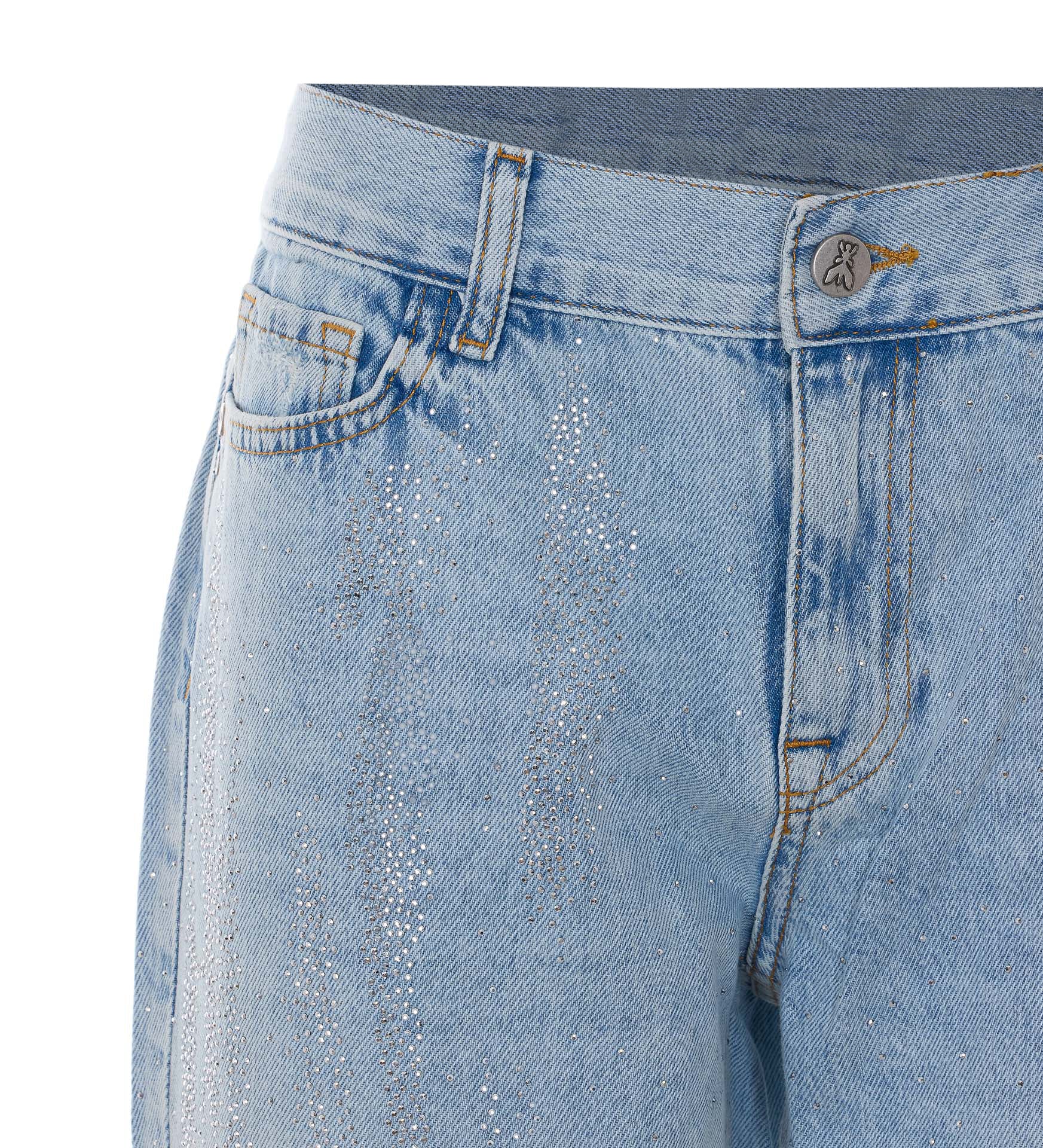 Patrizia Pepe Trousers Blue Cotton